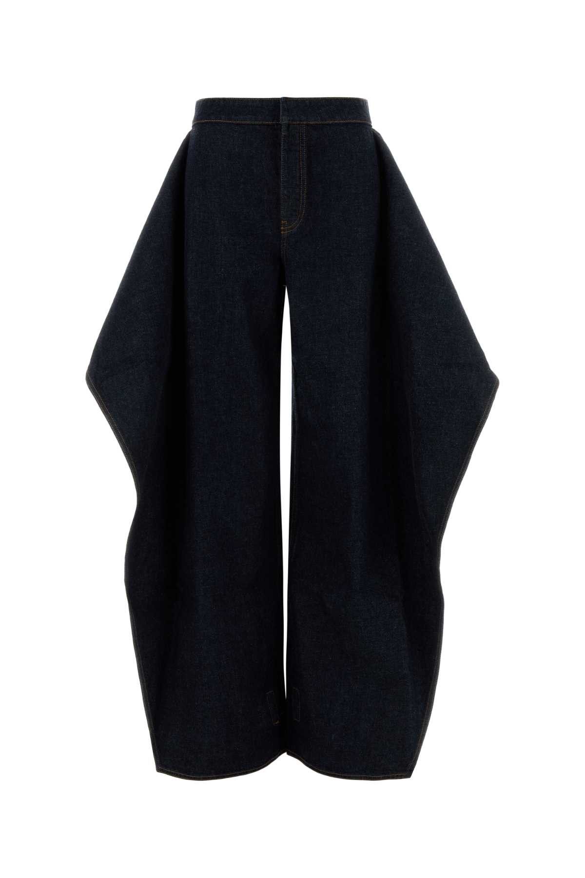 Alaia Denim Wide-Leg Jeans Size 24" / US 00 / IT 34 - 1 Thumbnail