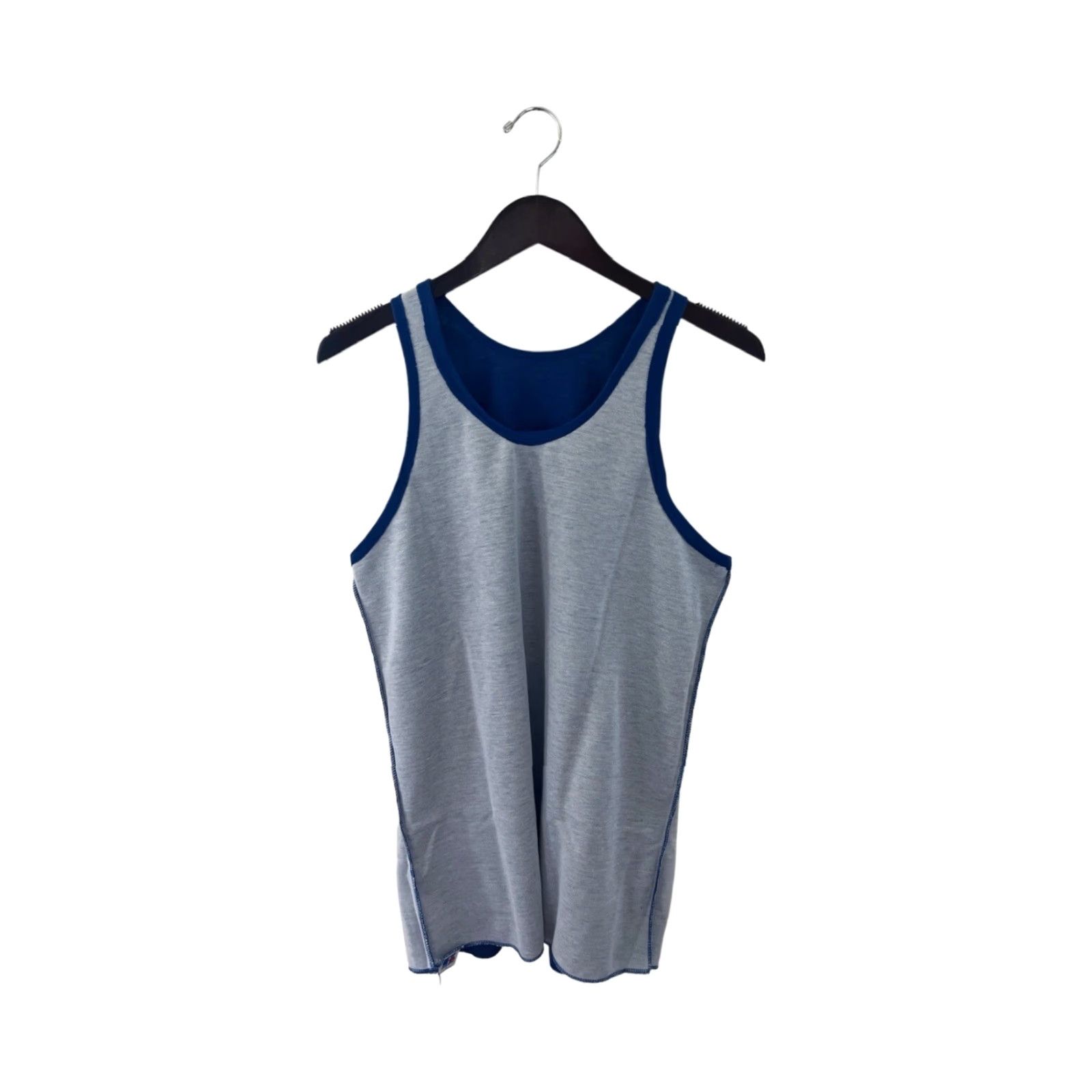 Russell Athletic VINTAGE Russell Athletic Reversible Basketball Tank Top Mens L NWOT 80s Royal Blue & White Jersey Deadstock 26" long 18.5" across Size US L / EU 52-54 / 3 - 6 Thumbnail