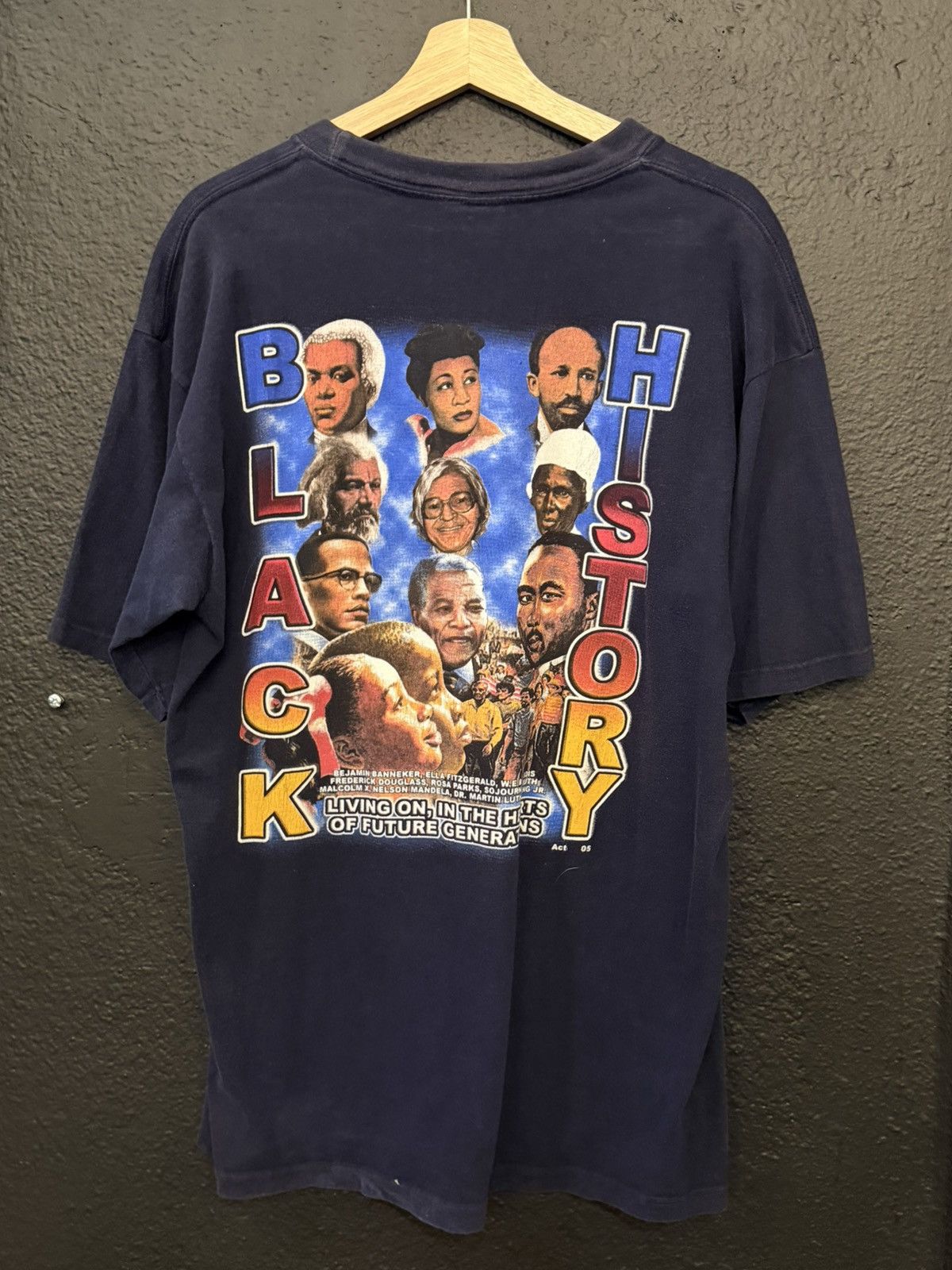 Vintage Vintage black history tee Size US L / EU 52-54 / 3 - 3 Thumbnail