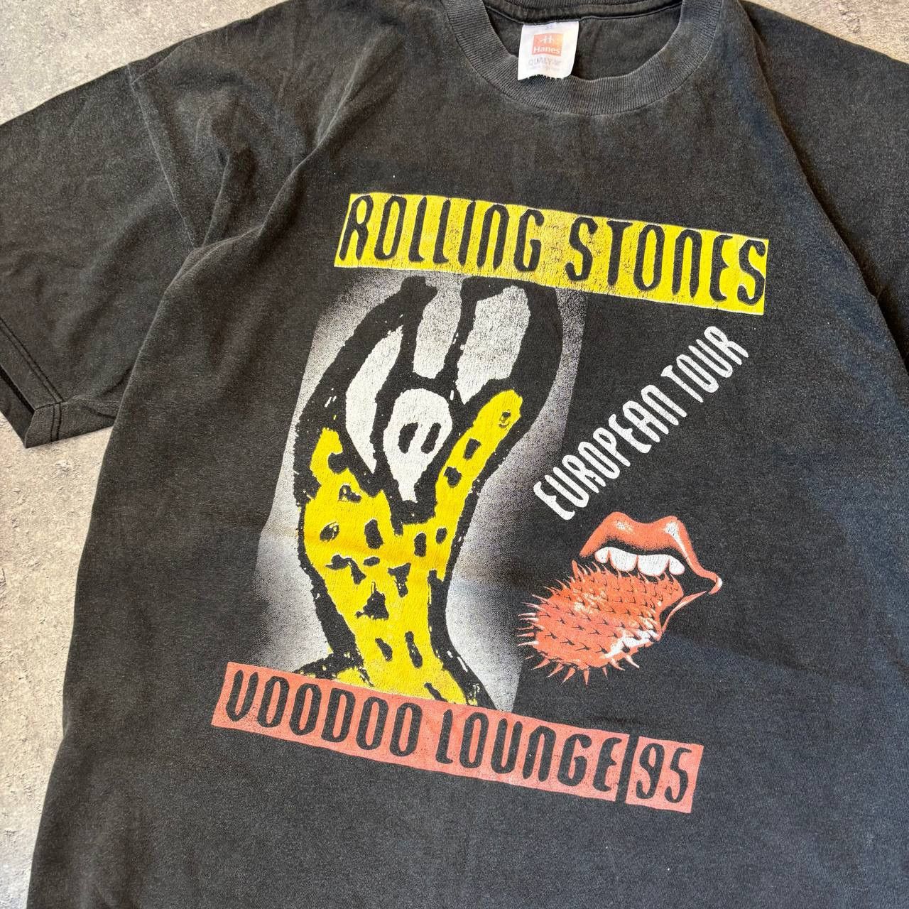Band Tees × The Rolling Stones × Vintage The Rolling Stones Voodoo Lounge Europe tour 95 T-Shirt Size US M / EU 48-50 / 2 - 3 Thumbnail