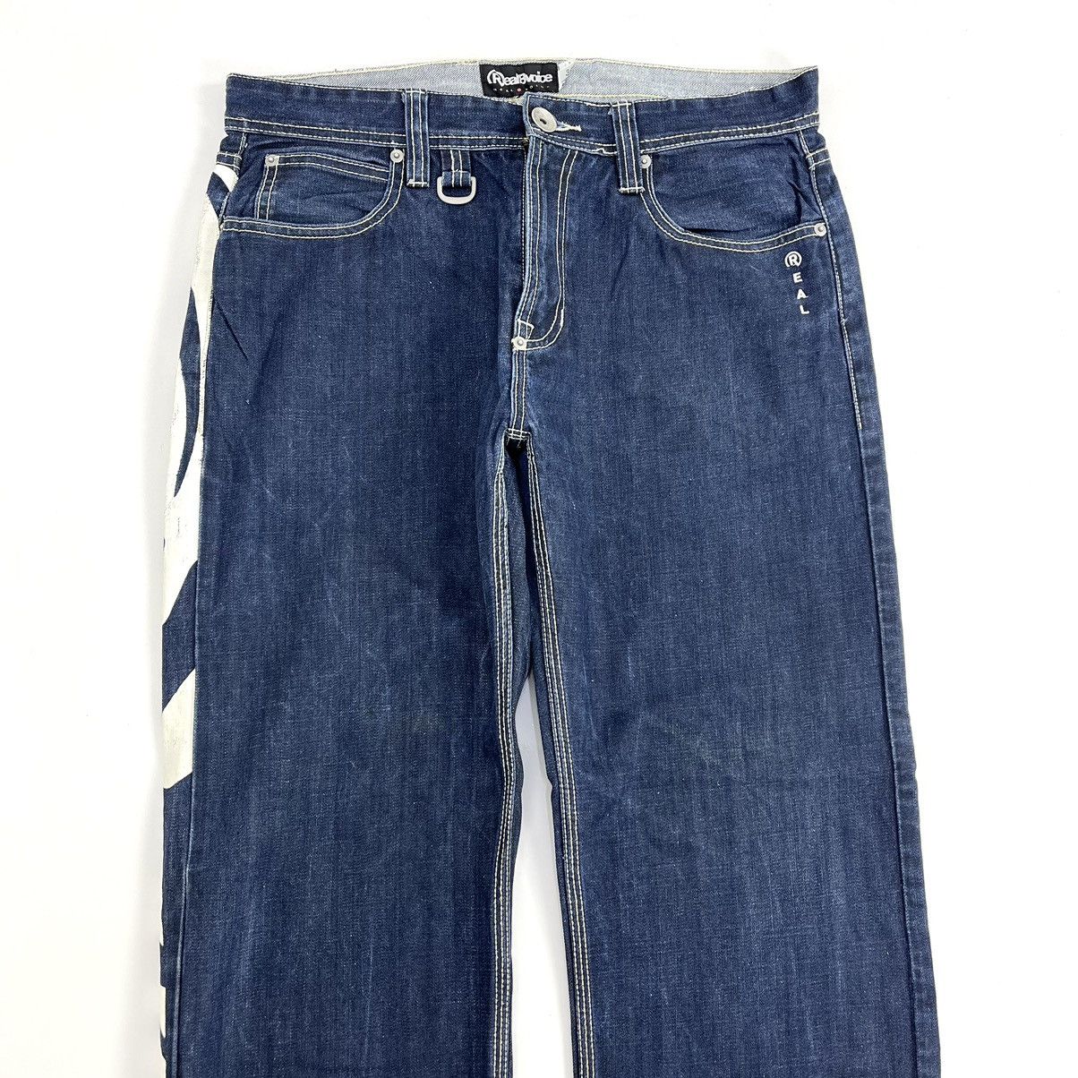 Japanese Brand × Vintage RealBvoice Daicock Printed Denim Pants Size US 33 - 16 Thumbnail