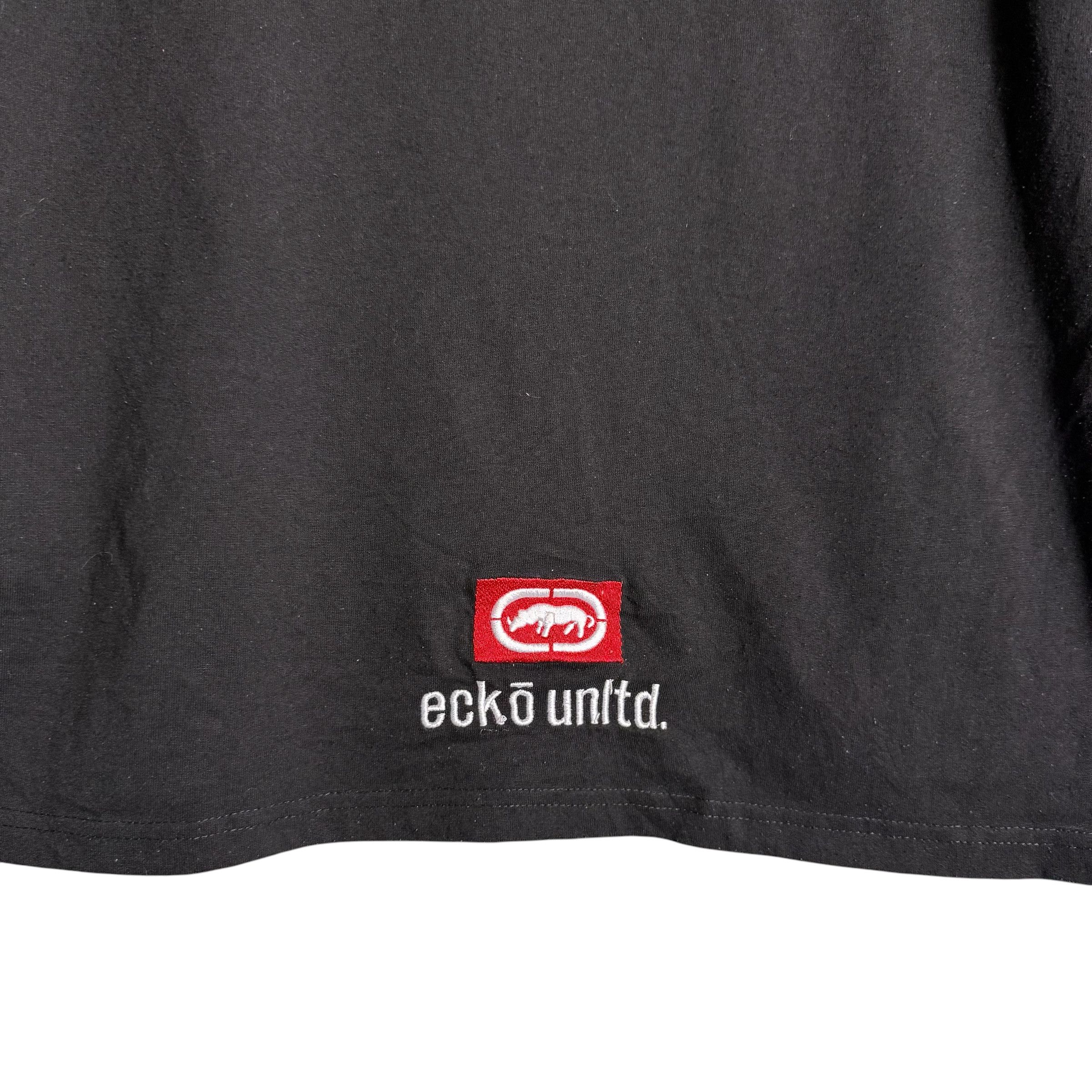 Ecko Unltd. 🔥RARE🔥VintageEcko Unltd. Overprint Spellout T-shirt Size US XL / EU 56 / 4 - 4 Thumbnail