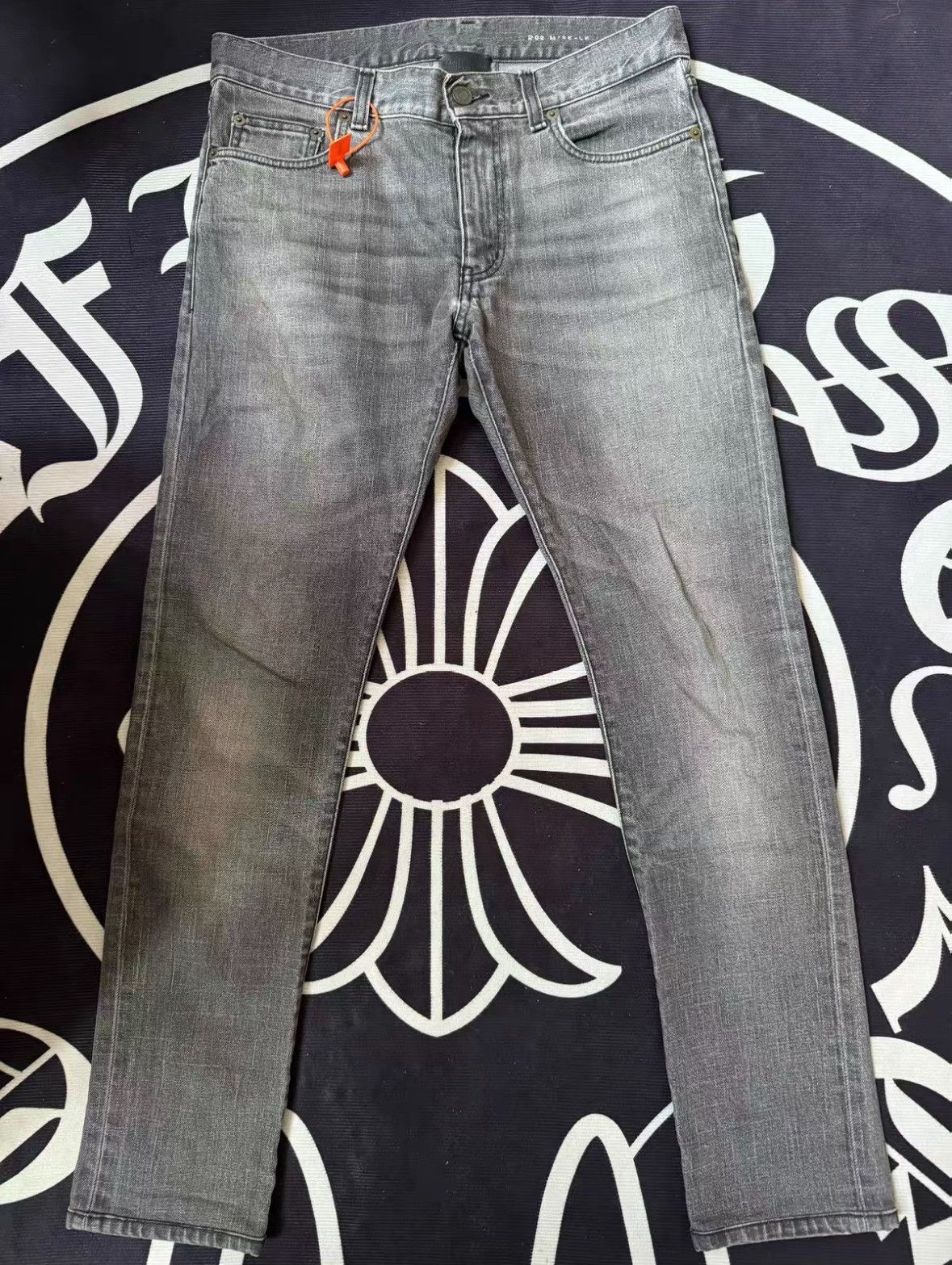 Saint Laurent Paris Saint Laurent 13SS Gray Basic Jeans Size US 30 / EU 46 - 1 Thumbnail