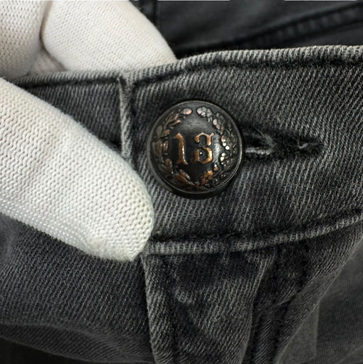 R13 R13 Slouch Skinny Jeans size 28 Size 28" / US 6 / IT 42 - 12 Thumbnail