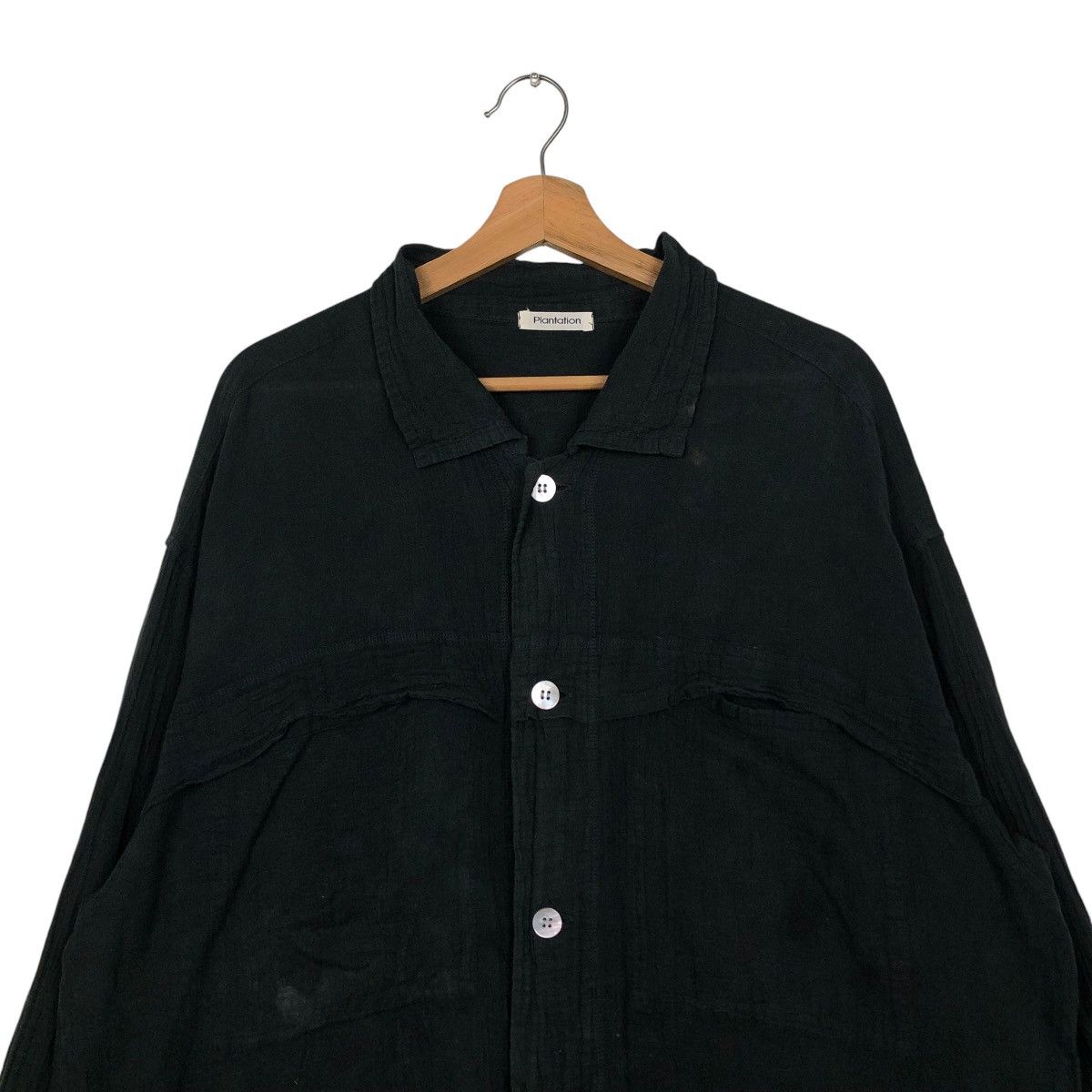 Issey Miyake VINTAGE PLEATED CHORE BUTTON JACKET PLANTATION ISSEY MIYAKE Size US M / EU 48-50 / 2 - 5 Thumbnail