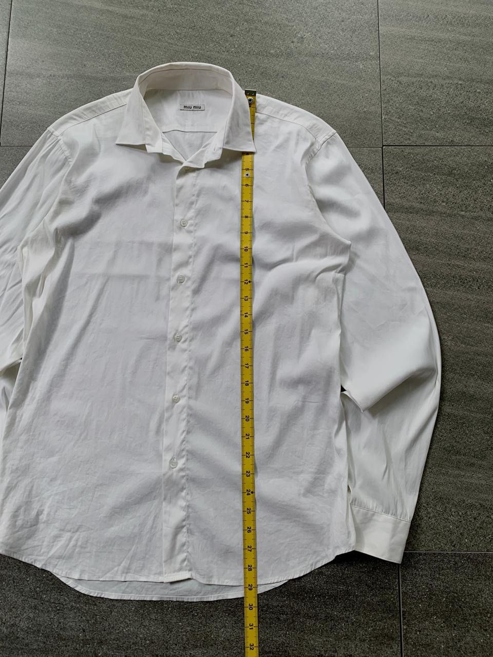 Miu Miu FREE TAX! Miu Miu Slim Fit Longsleeve Shirts Size US S / EU 44-46 / 1 - 12 Thumbnail