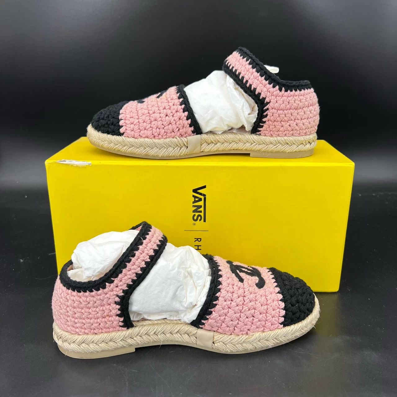 Chanel Chanel New Woven Classic Flats 36 Worn Once Like New Boxed Size US 5 / IT 35 - 2 Thumbnail