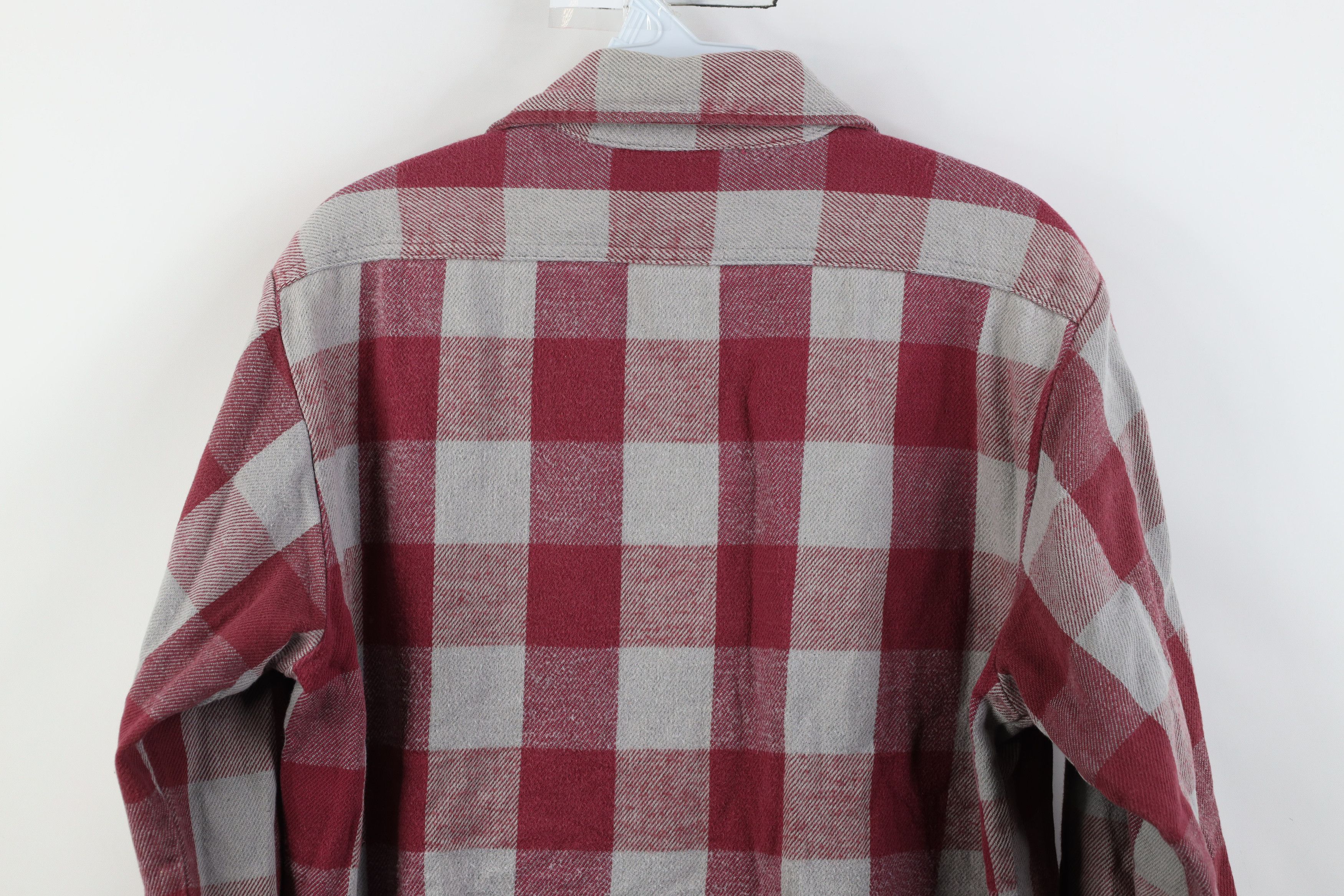 FiveBrother Vintage 70s Five Brother Flannel Button Shirt Plaid USA Size US M / EU 48-50 / 2 - 11 Thumbnail