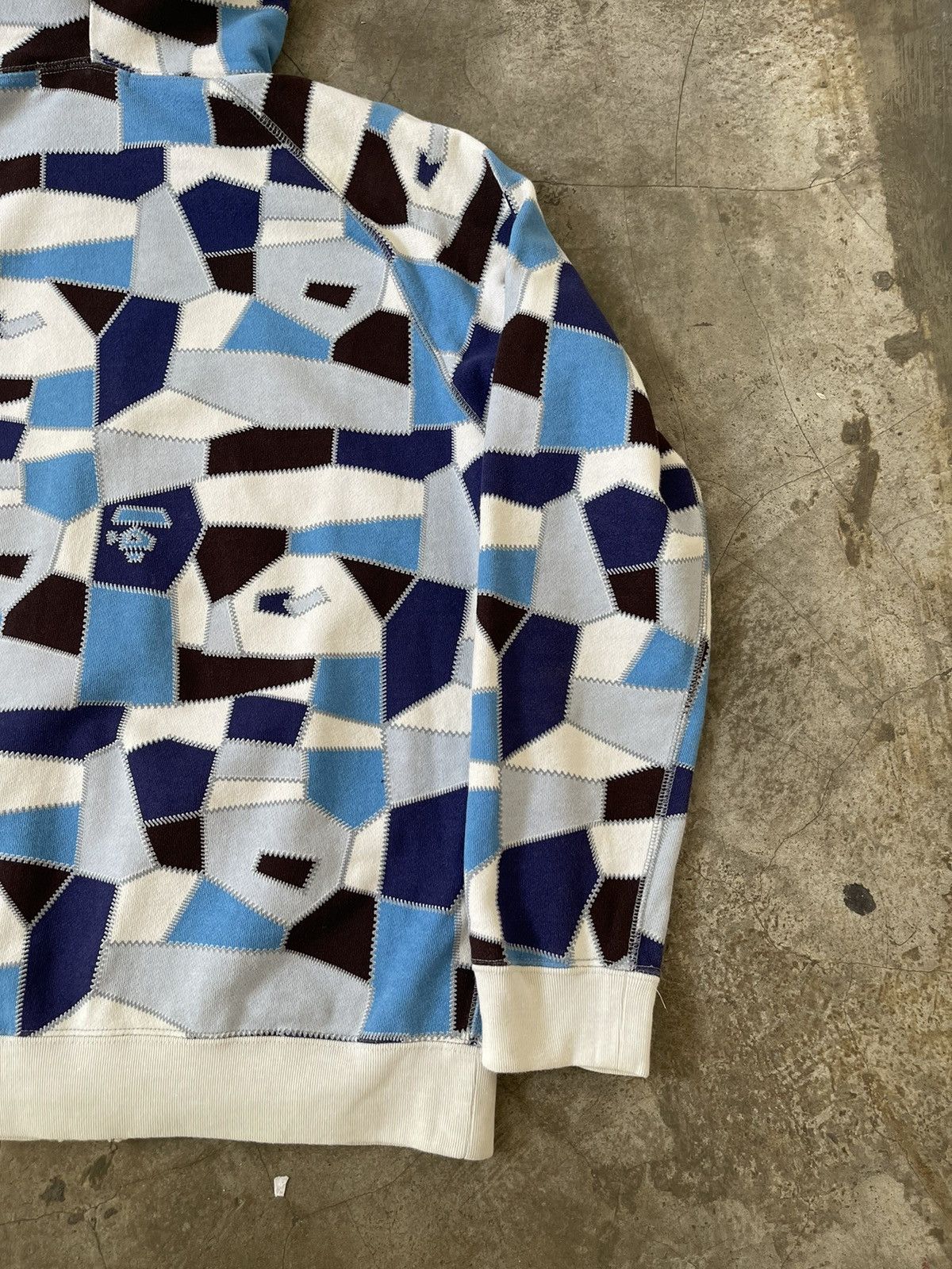 Bape 2008 Bape Splinter Full Zip Hoodie Geometric Design Size US M / EU 48-50 / 2 - 15 Thumbnail