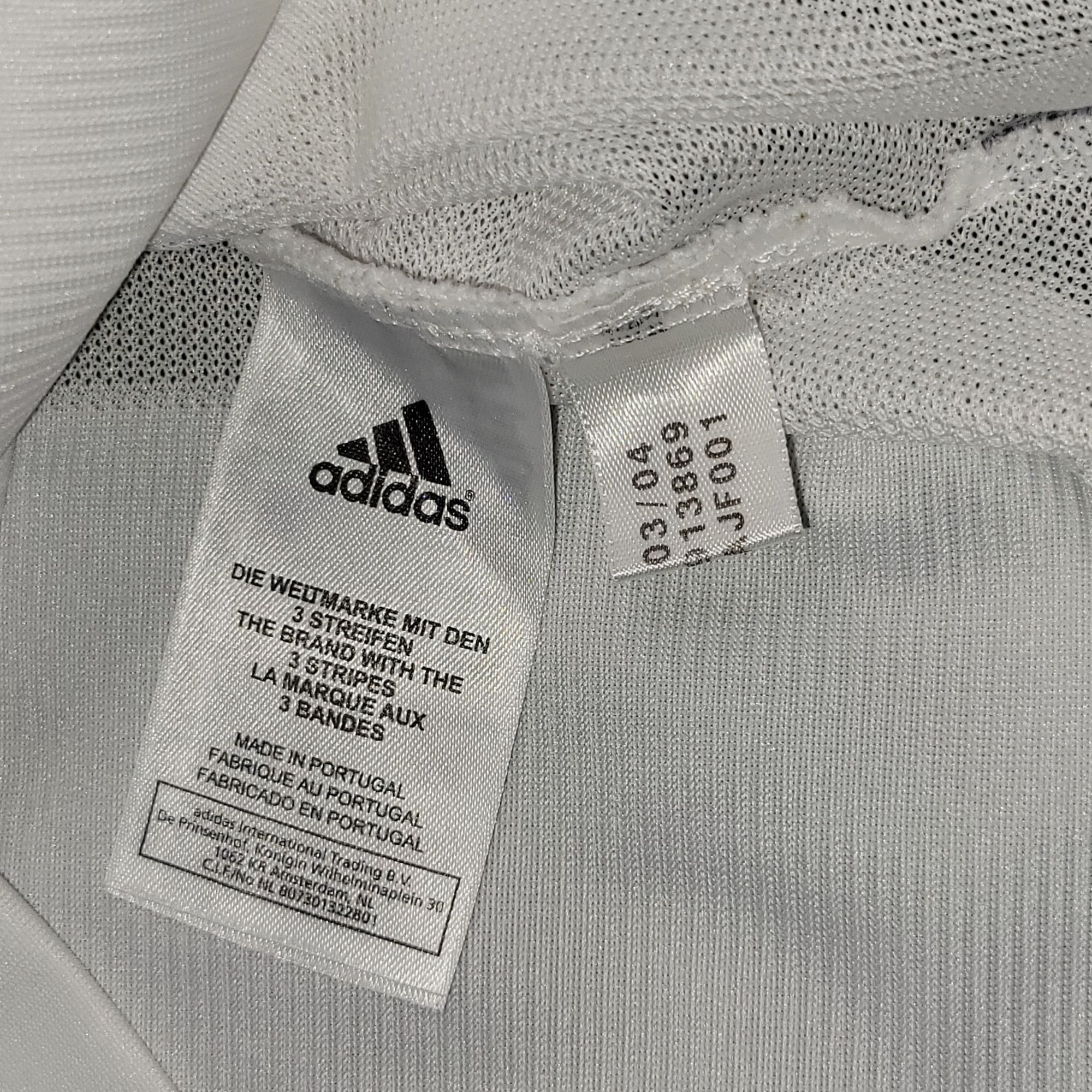 Adidas Zidane Real Madrid 2003 2004 UEFA Long Sleeve Soccer Jersey Size US M / EU 48-50 / 2 - 8 Thumbnail