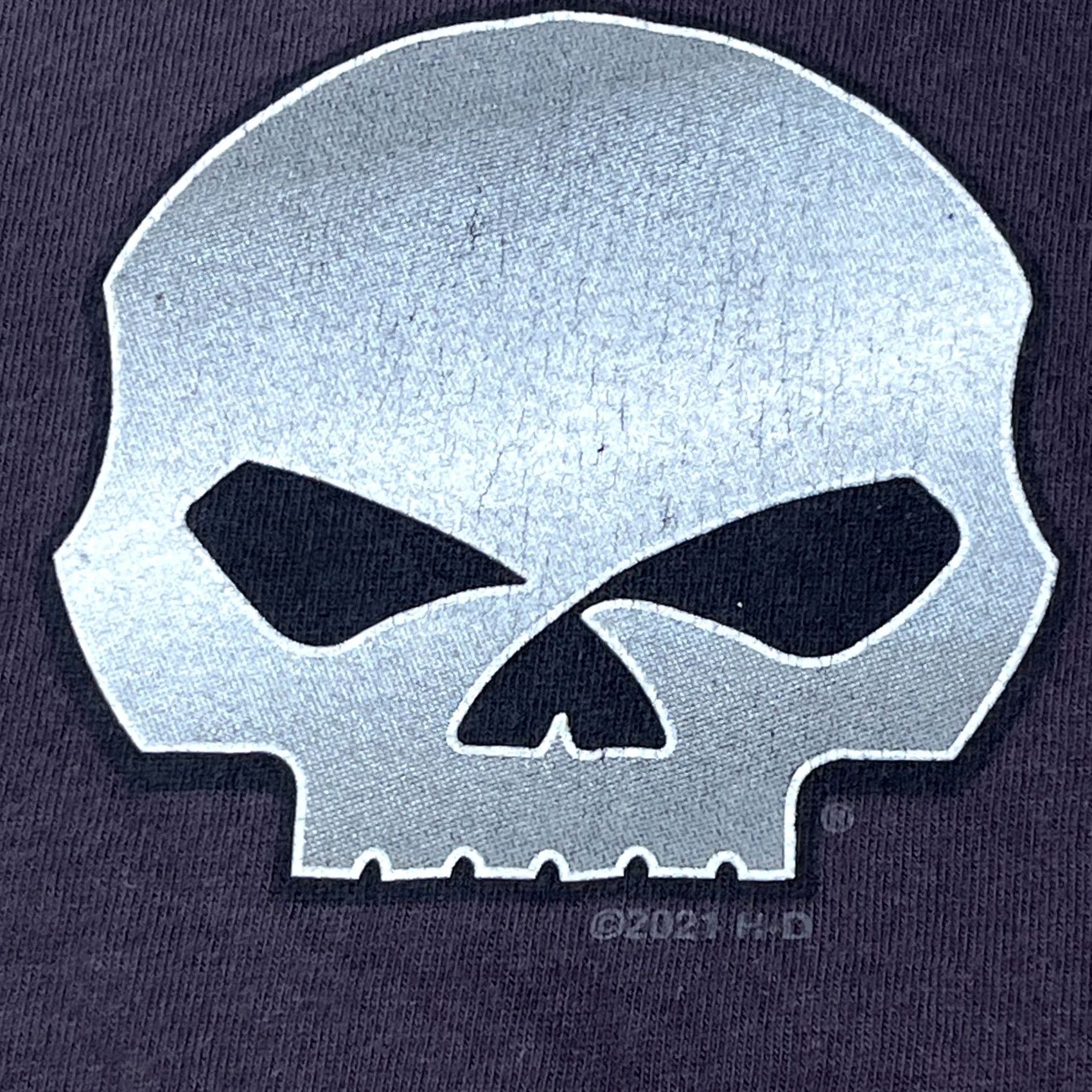 Harley Davidson VINTAGE Harley-Davidson Shirt Men XL Black USA 80s Biker Graphic Print Logo Tee Skull Coast Myrtle Beach USA Size US XL / EU 56 / 4 - 5 Thumbnail