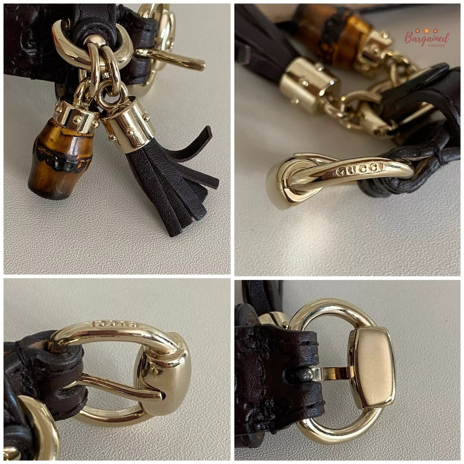 Gucci Gucci Microguccissima Leather Slim Horsebit Buckle Belt Size 26 - 2 Thumbnail