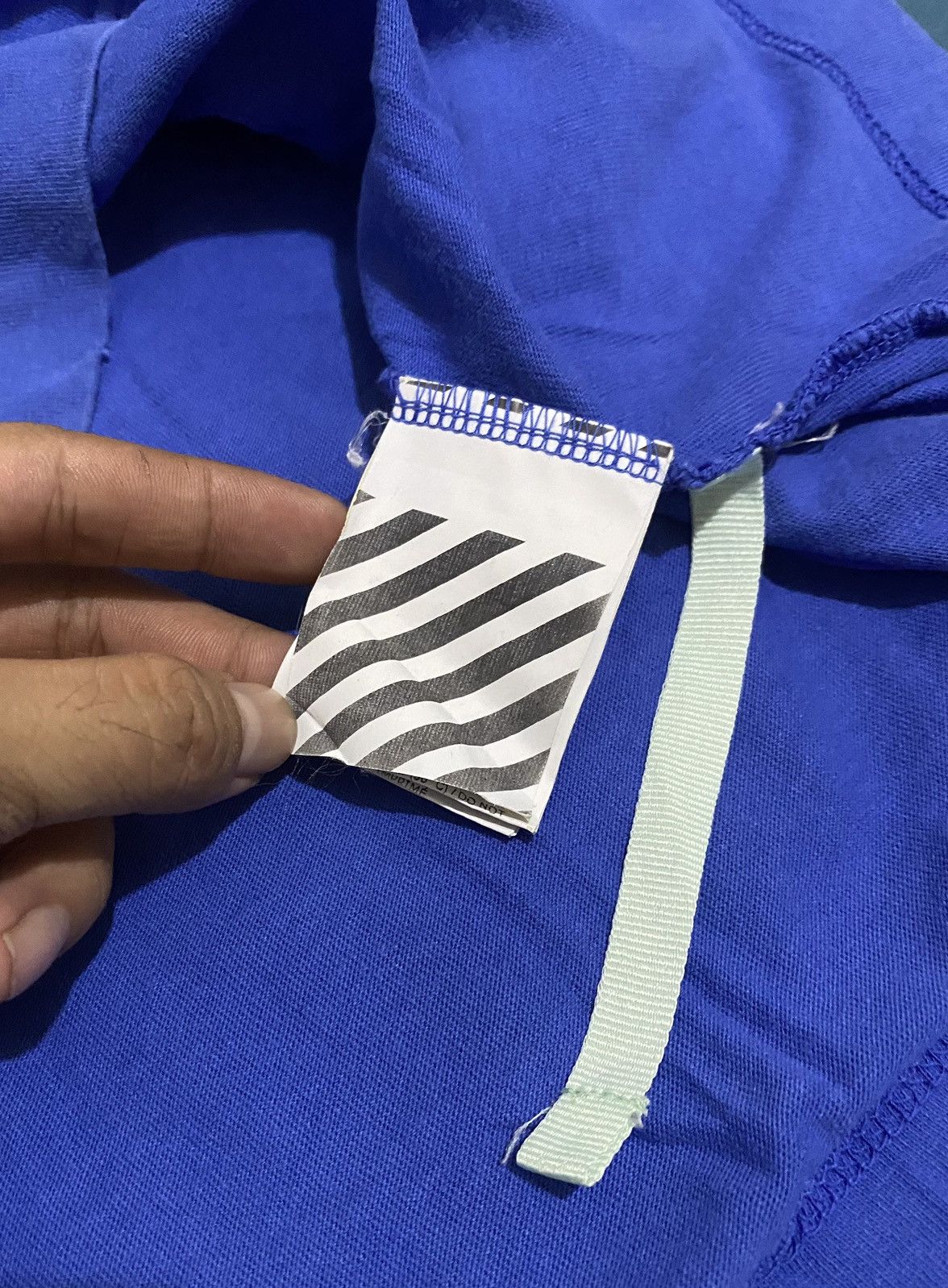 Off-White Off-White 2013 Seasonal Blue Pocket T-shirt Size US M / EU 48-50 / 2 - 5 Thumbnail