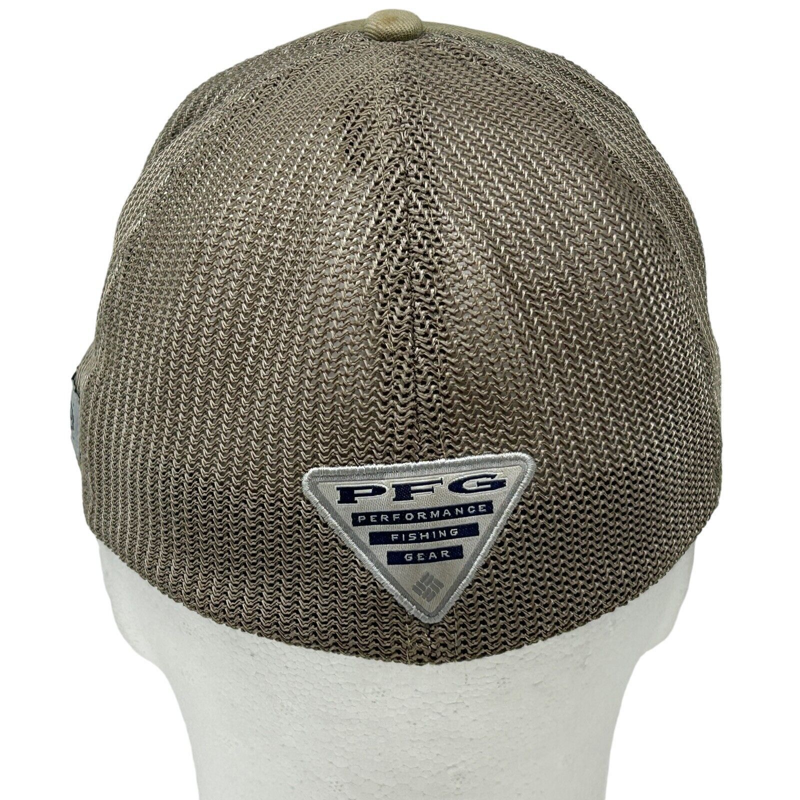 Columbia Columbia PFG Trucker Hat Baseball Cap Beige FlexFit S-M Size ONE SIZE - 2 Thumbnail