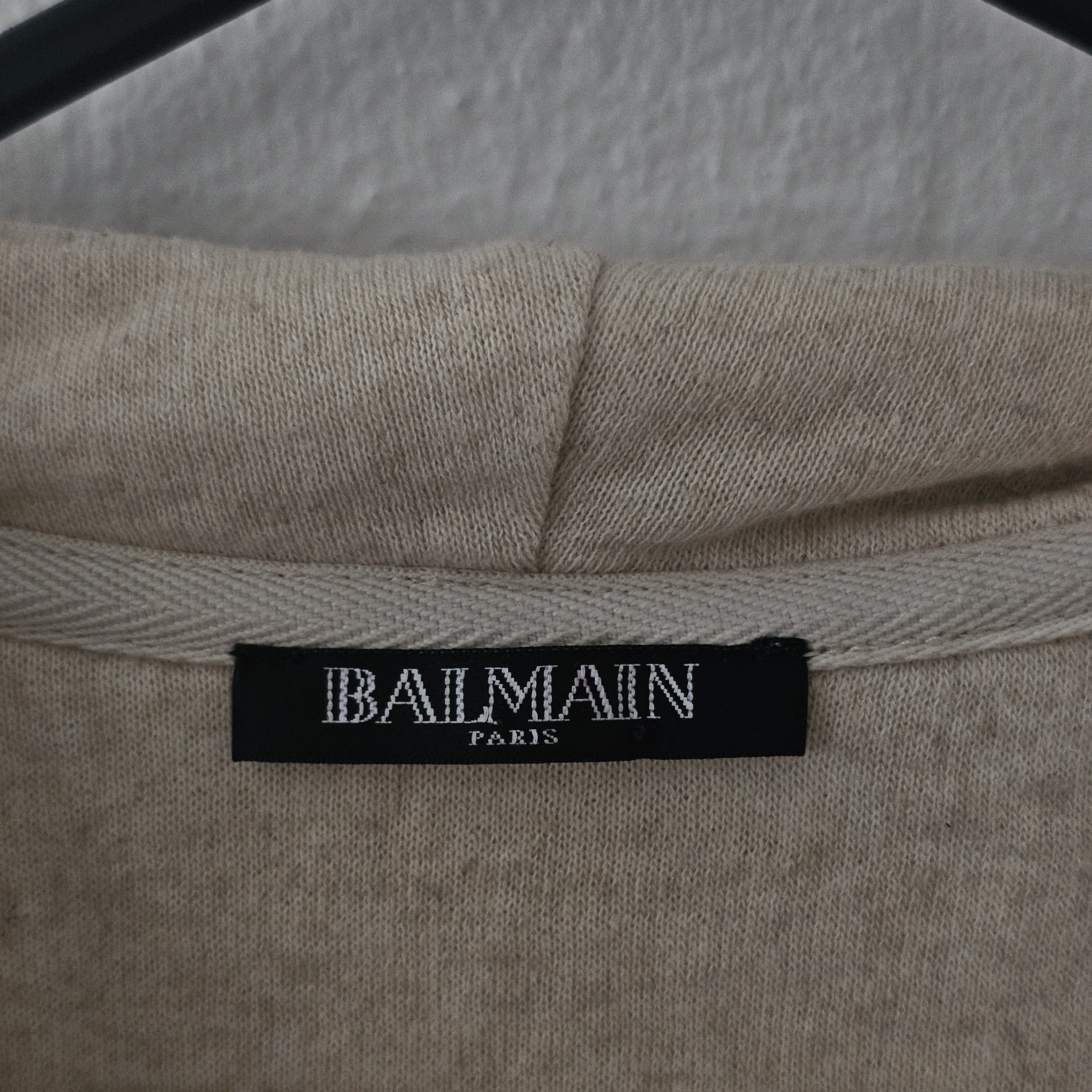 Balmain Balmain ss16 rare zip hoodie Size US L / EU 52-54 / 3 - 3 Thumbnail