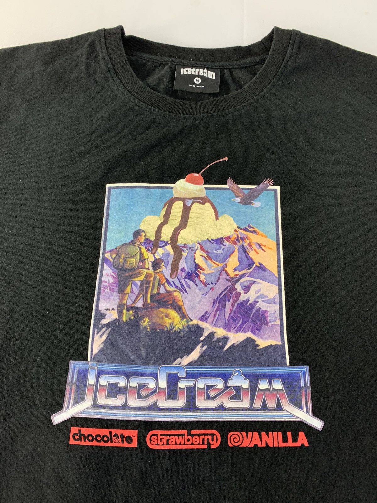 Billionaire Boys Club Billionaire Boy Club IceCream Mountain Exploration Black Tee Size US M / EU 48-50 / 2 - 3 Thumbnail