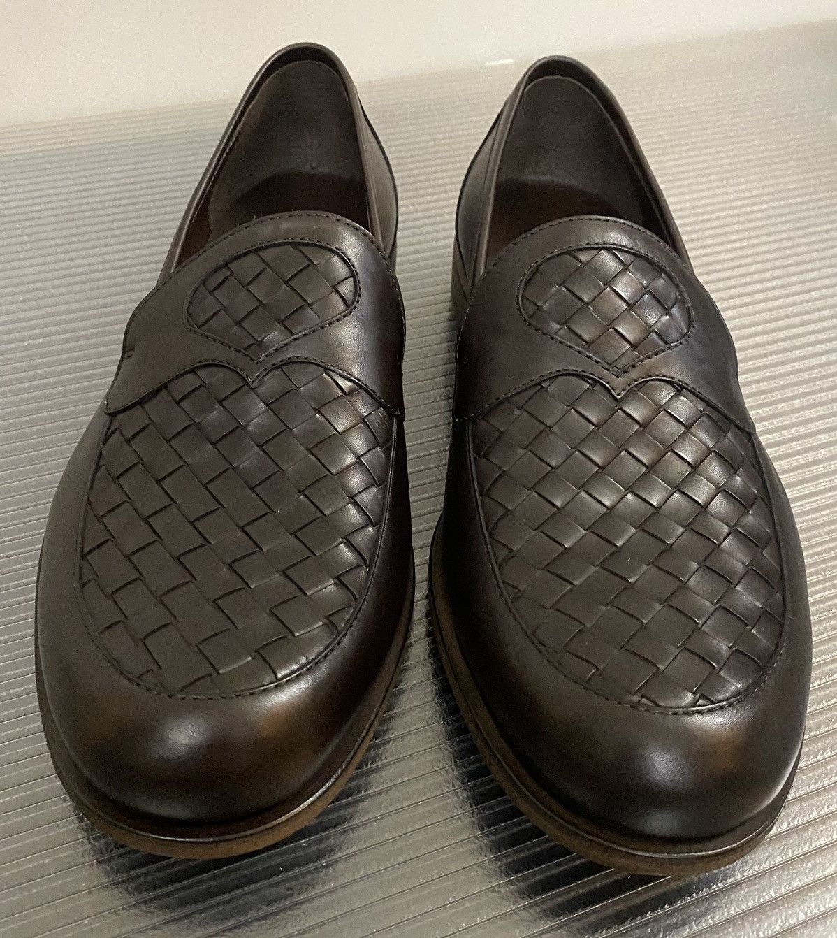 Bottega Veneta Bottega Veneta 🇮🇹 x Tomas Maier Intrecciato Calf Loafer 9 NEW Size US 9 / EU 42 - 5 Thumbnail