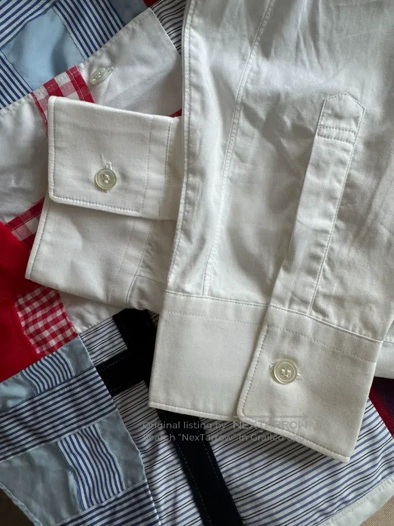 Comme Des Garcons Patchwork Shirt