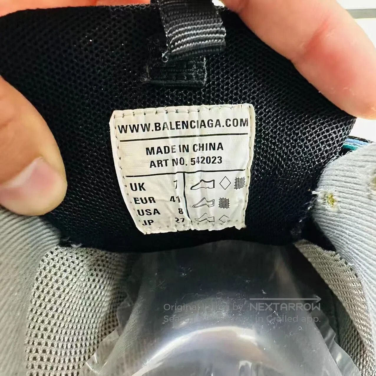 Balenciaga Balenciaga Track Dad Sneakers White Orange. Size US 8 / EU 41 - 6 Thumbnail