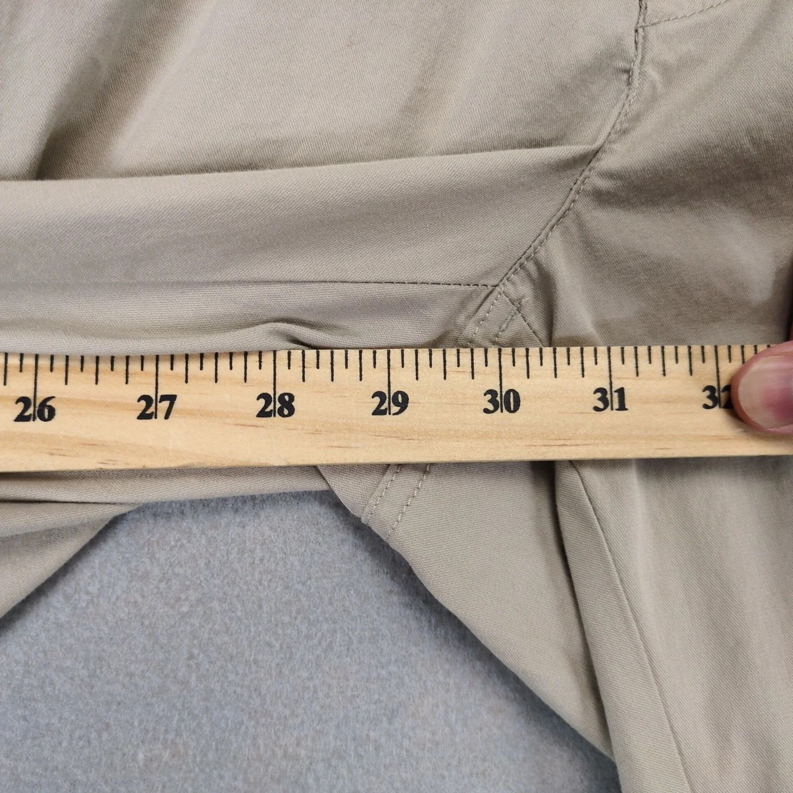 Other Solaris Khaki Hiking Pants Men's 36x30 Zip Pocket Straight Size US 36 / EU 52 - 6 Thumbnail