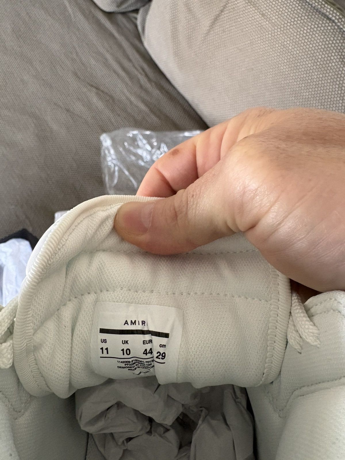 Amiri Amiri Skeleton High tops White Size US 10.5 / EU 43-44 - 9 Thumbnail