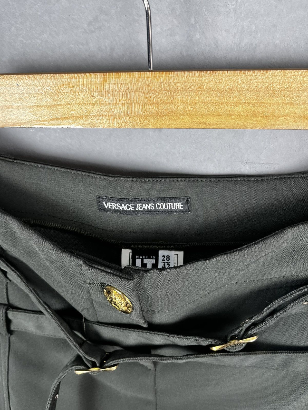 Versace × Versace Jeans Couture Versace Y2K pants Size 28" / US 6 / IT 42 - 4 Thumbnail