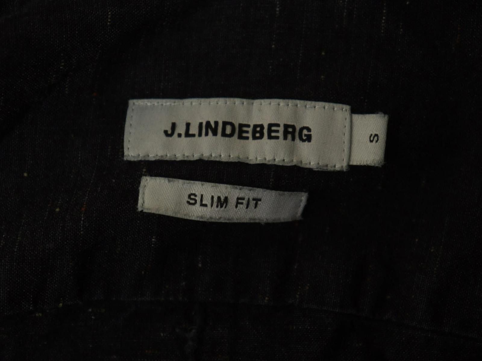 J.Lindeberg J.Lindeberg Black Cotton Collared Slim Fit Shirt Size S Size US S / EU 44-46 / 1 - 9 Thumbnail