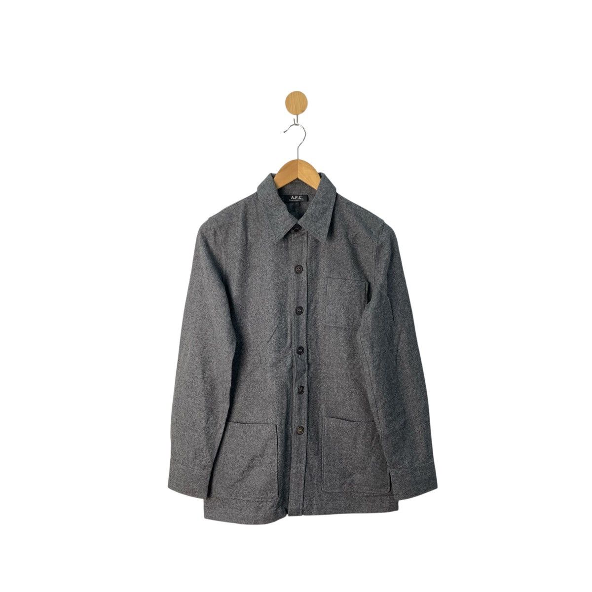 A.P.C Denim Shirt Workwear Design Fleece