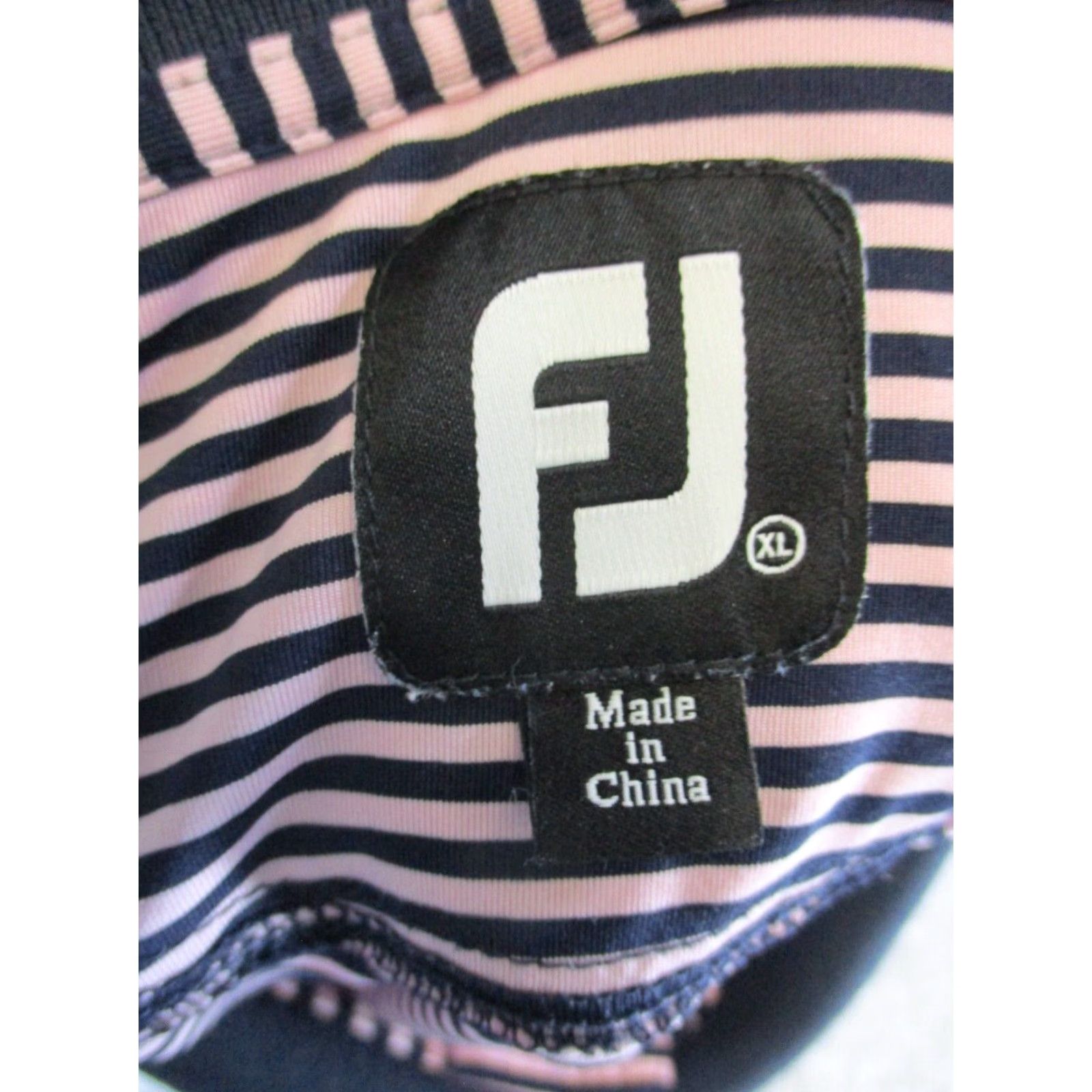 Vintage VINTAGE Foot Joy Polo Shirt Mens XL Striped Blue Golf Logo Shirt Adult XL Blue 90s Event FootJoy Mens Polo Size US XL / EU 56 / 4 - 4 Thumbnail