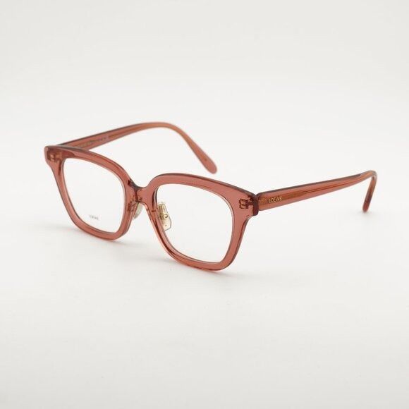 Loewe Loewe LW50083F 072 Eyeglasses Shiny Pink 51mm Square Frame Size ONE SIZE - 1 Thumbnail