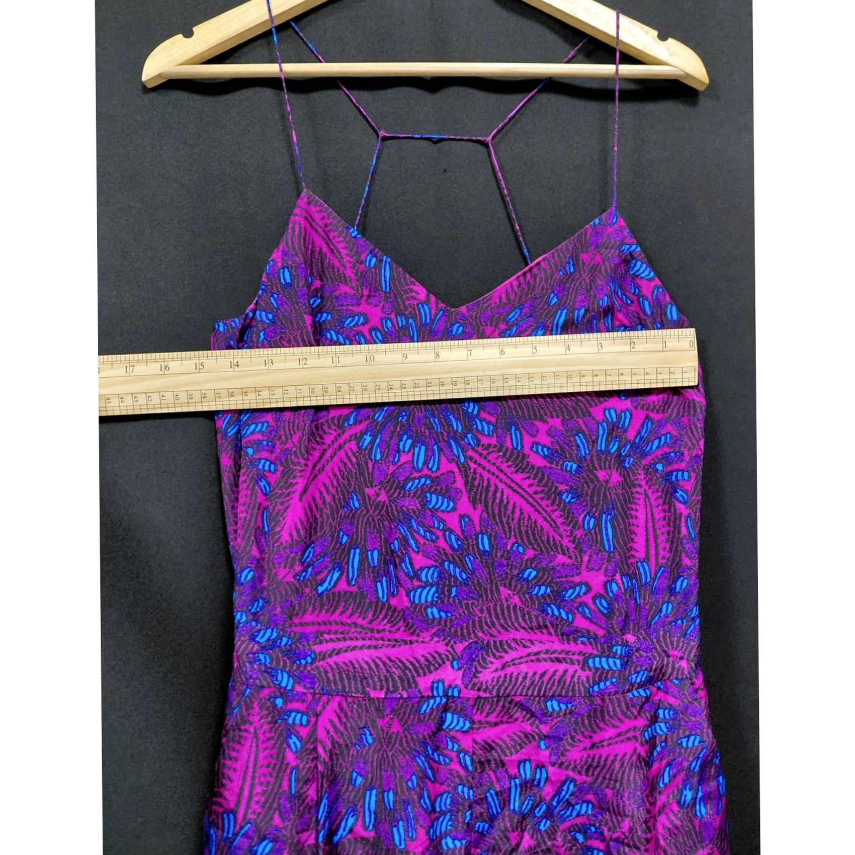 J.Crew J.CREW Jumpsuit Purple Floral Sleeveless 100% Silk Women Size 2 Size 26" / US 2 / IT 38 - 5 Thumbnail