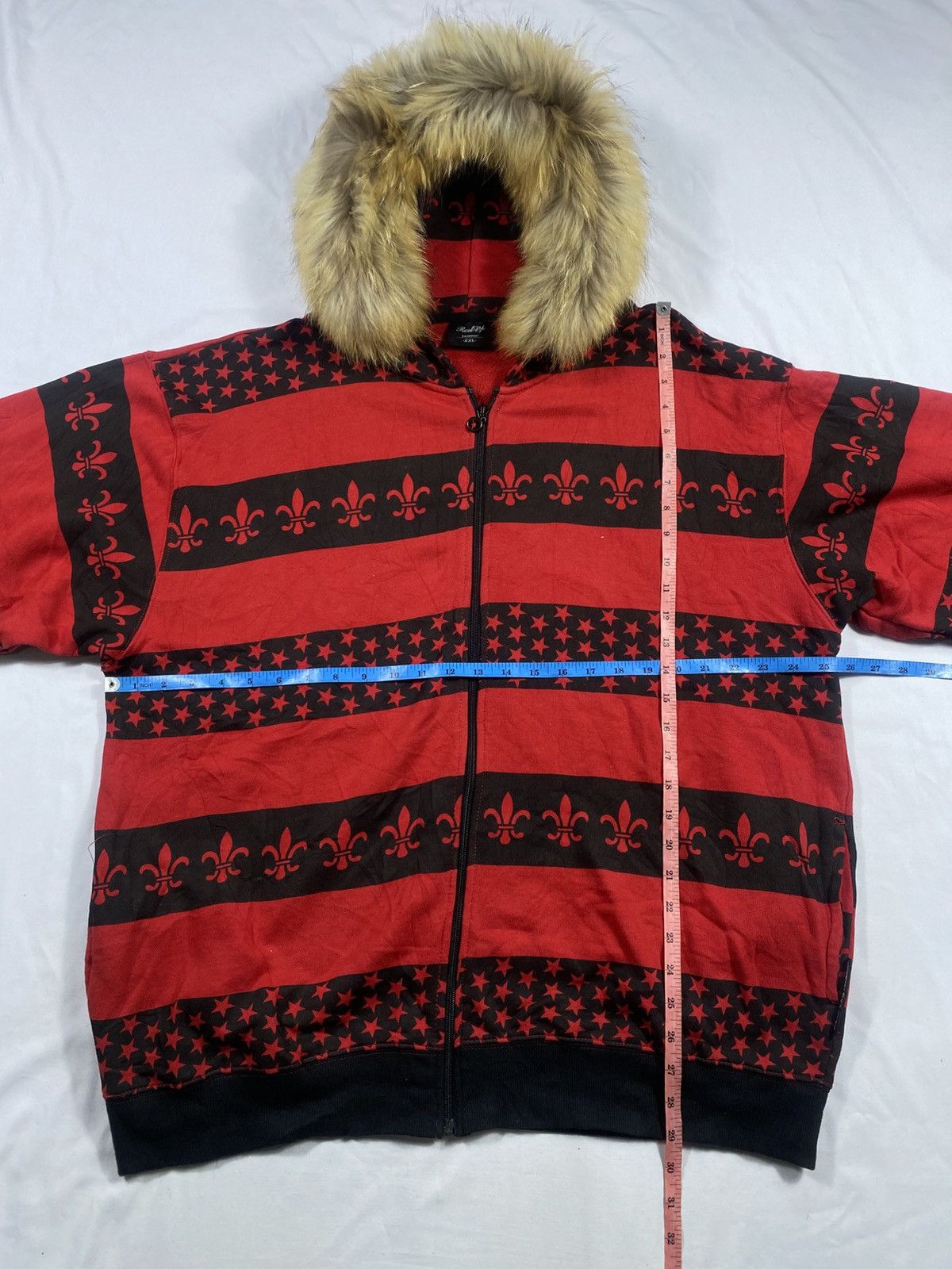 If Six Was Nine Japanese Rank Up Stripe Star Zip Fur lgb ifsix Hoodie Size US XXL / EU 58 / 5 - 9 Thumbnail