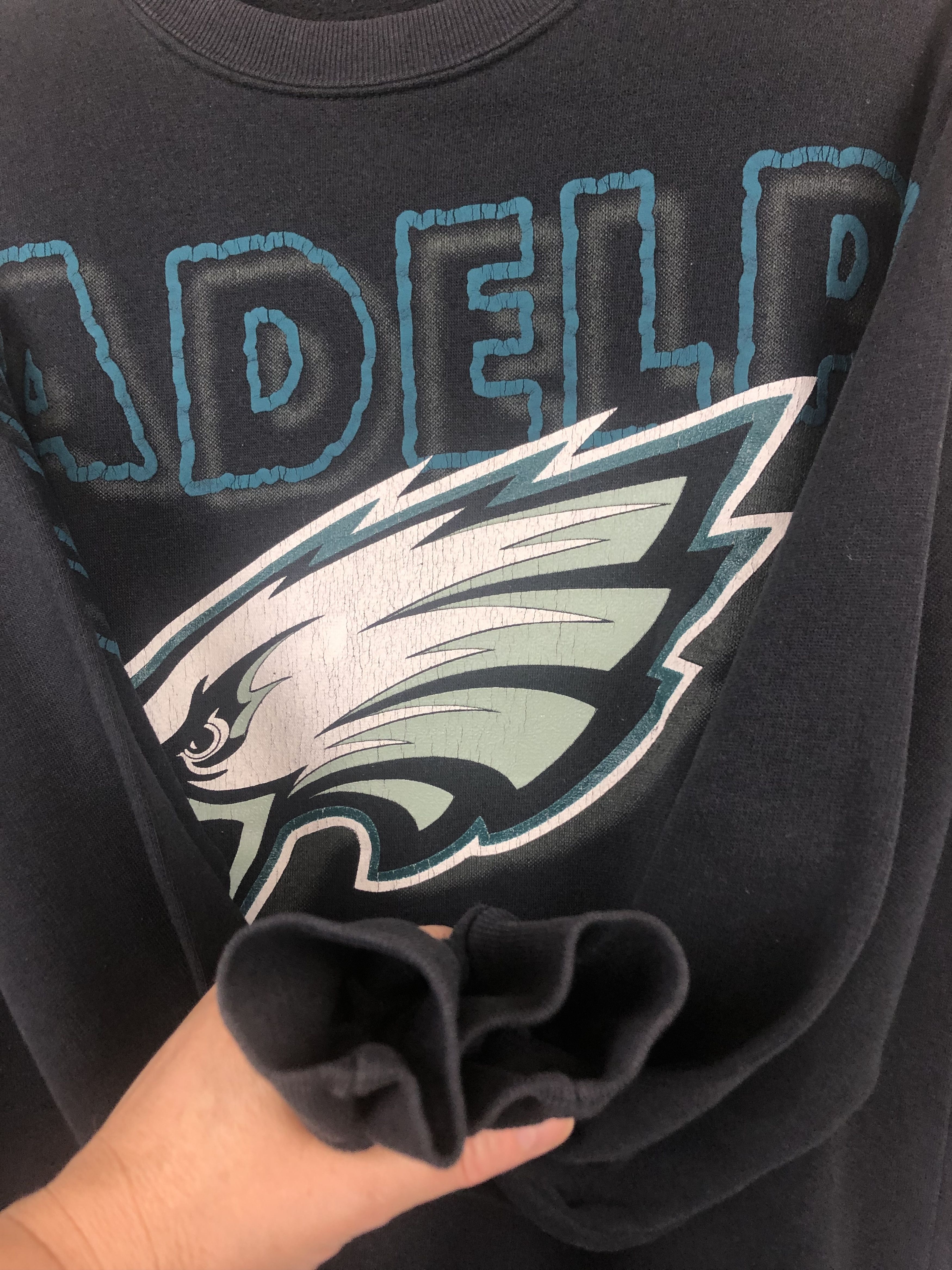 Vintage Philadelphia Eagles Sweatshirt Crewneck Big Logo