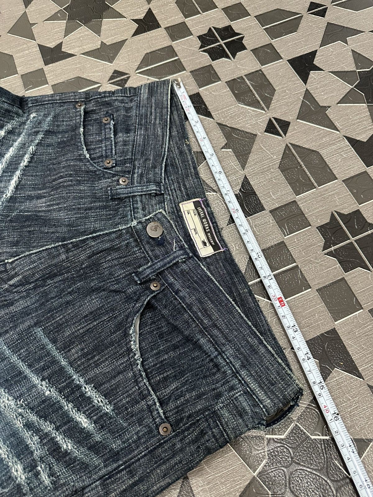 Michel Klein 1990 MK Homme (Michel Klein) Claw Mark Denim Size US 30 / EU 46 - 10 Thumbnail