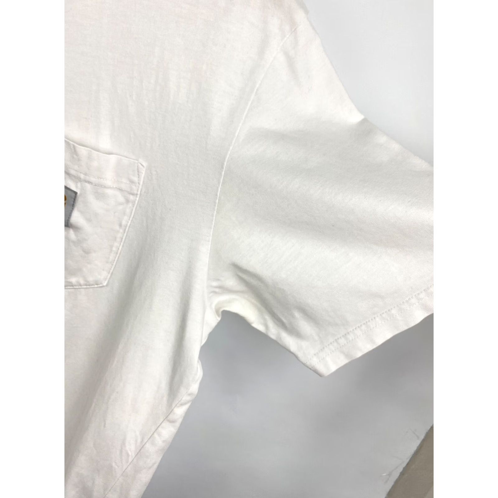 Carhartt VINTAGE Carhartt Box Logo T-Shirt Mens L White Retro Y2K Rare Hype Size US L / EU 52-54 / 3 - 8 Thumbnail