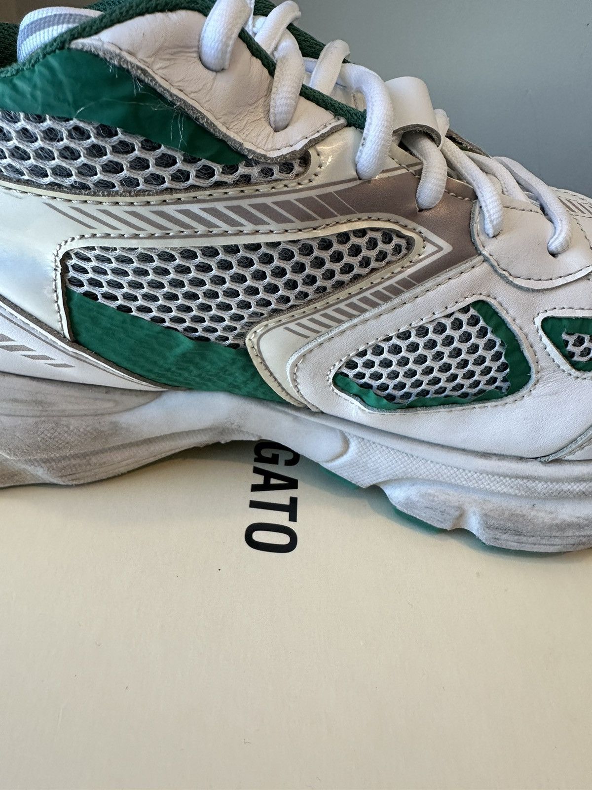 Axel Arigato Axel Arigato Marathon Runner Sneakers Shoes Size 11 Size US 11 / EU 44 - 14 Thumbnail