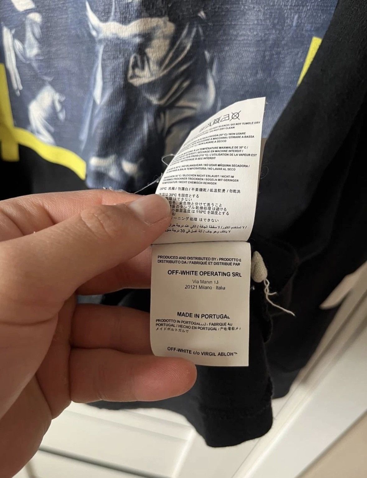 Off-White Off-White FW17 Caravaggio Seeing Things Long Sleeve Size US M / EU 48-50 / 2 - 7 Thumbnail