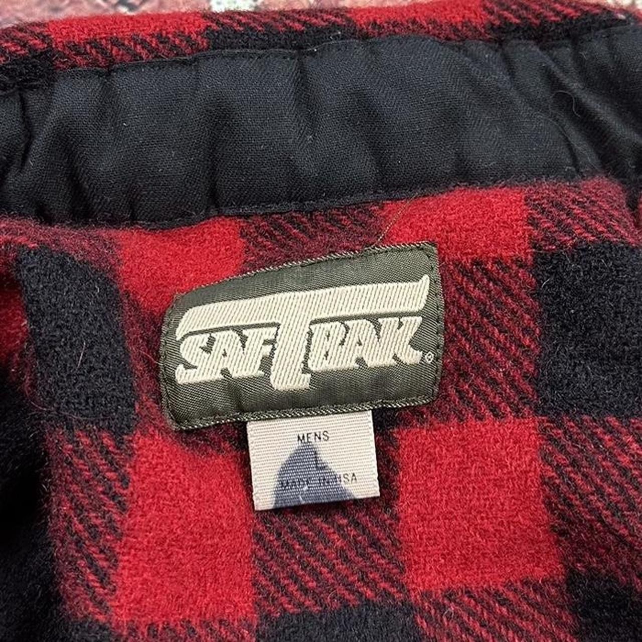 SafTbak Vintage SAFTBAK Buffalo Plaid Shirt Jacket Wool Shacket Size US L / EU 52-54 / 3 - 9 Thumbnail