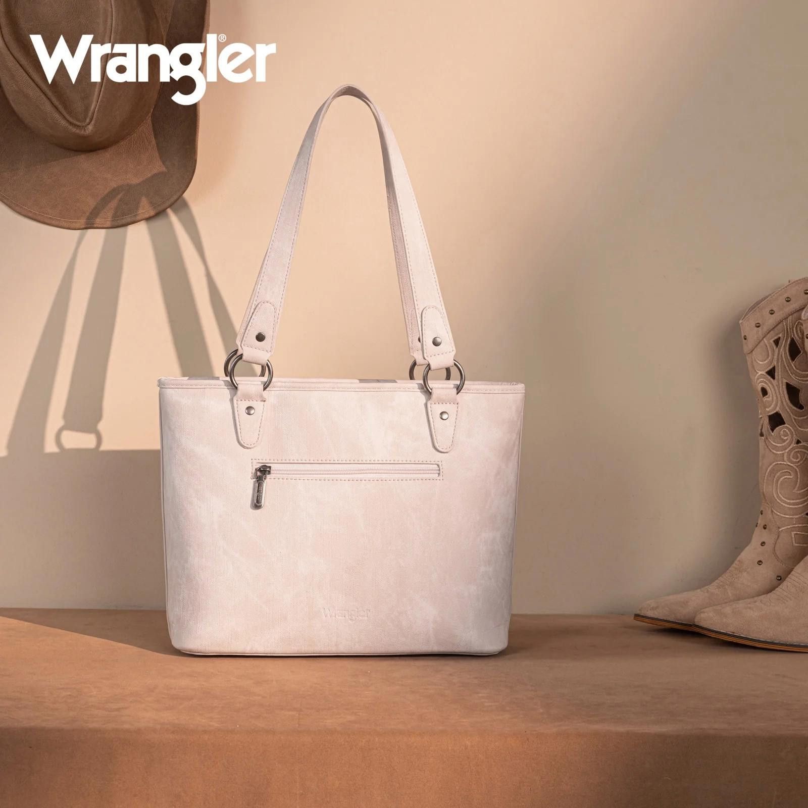 Wrangler Stylish Wrangler Tote Bag - Perfect for Everyday Use Size ONE SIZE - 3 Thumbnail
