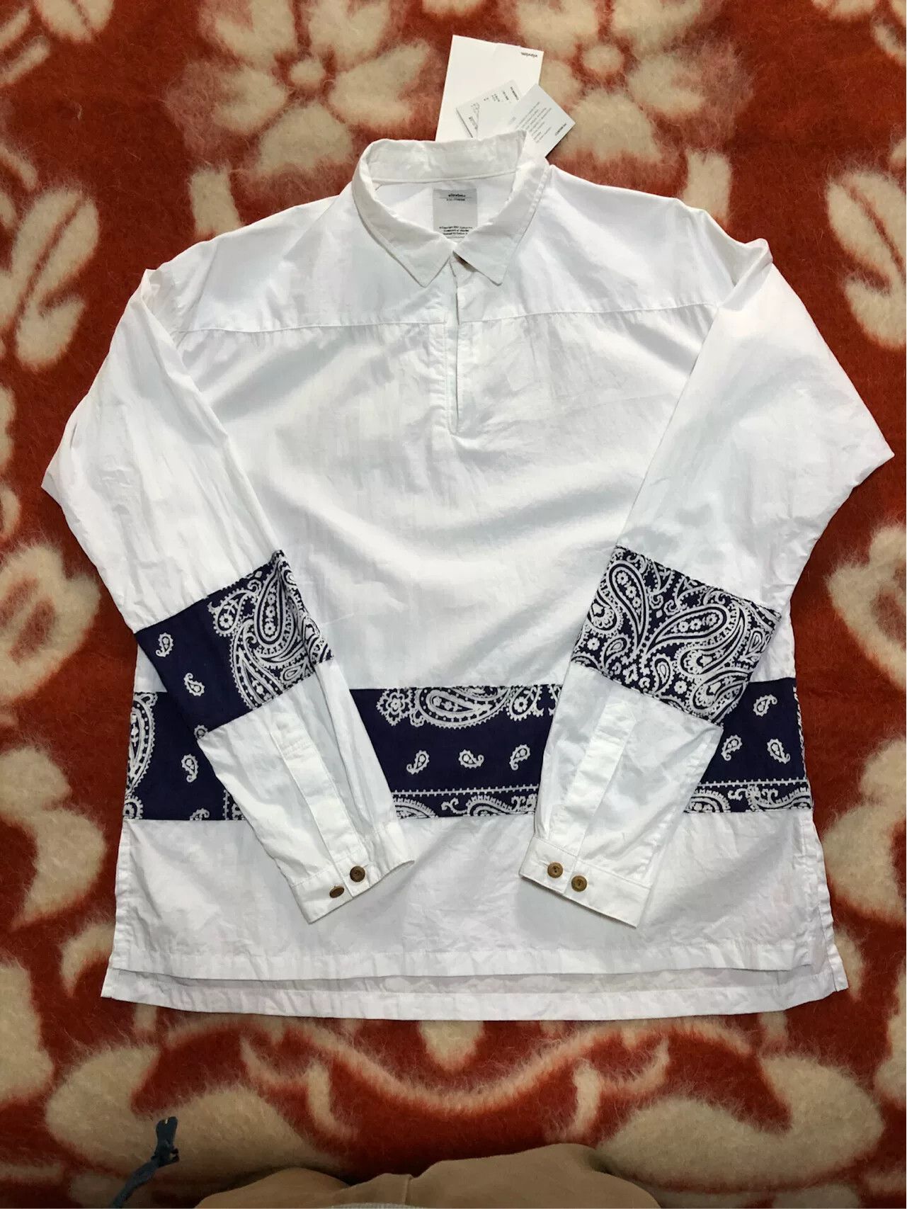 Visvim VISVIM KERCHIEF DOTS TUNIC SHIRT | Grailed