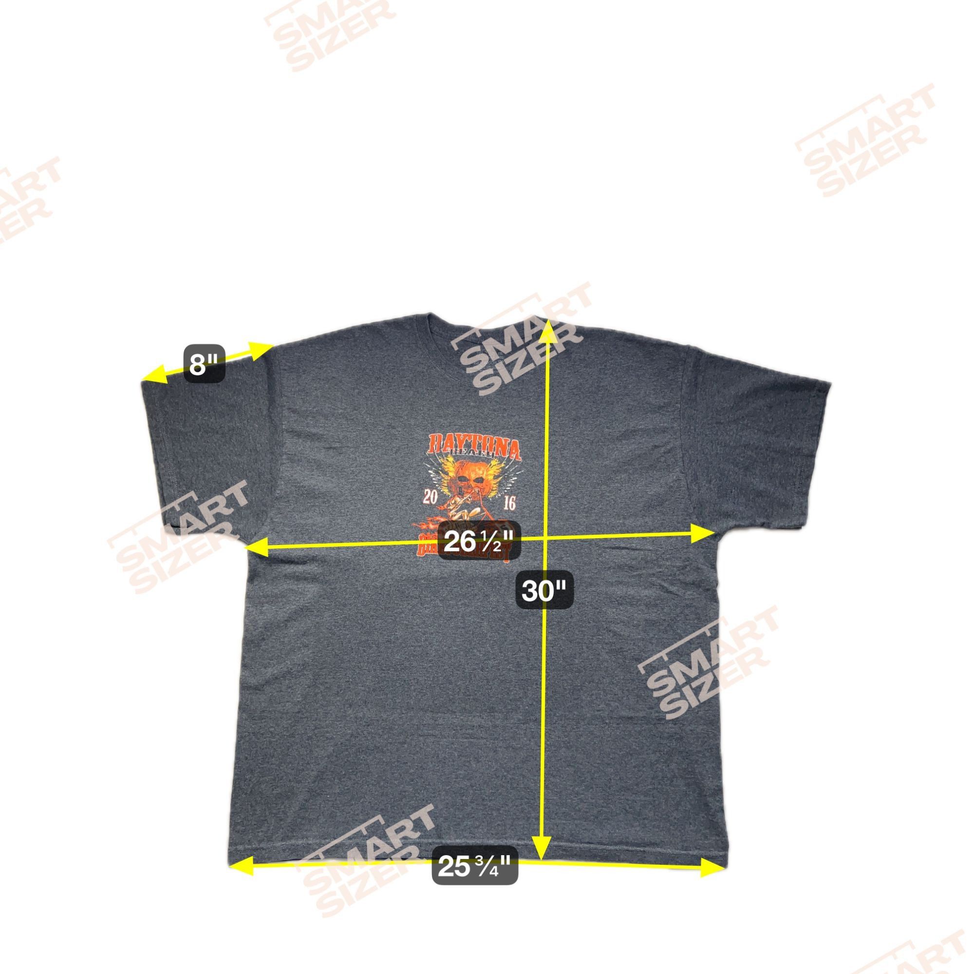 Fruit Of The Loom Daytona Beach Biketoberfest 2016 2XL T-Shirt Shirt Size US XXL / EU 58 / 5 - 6 Thumbnail