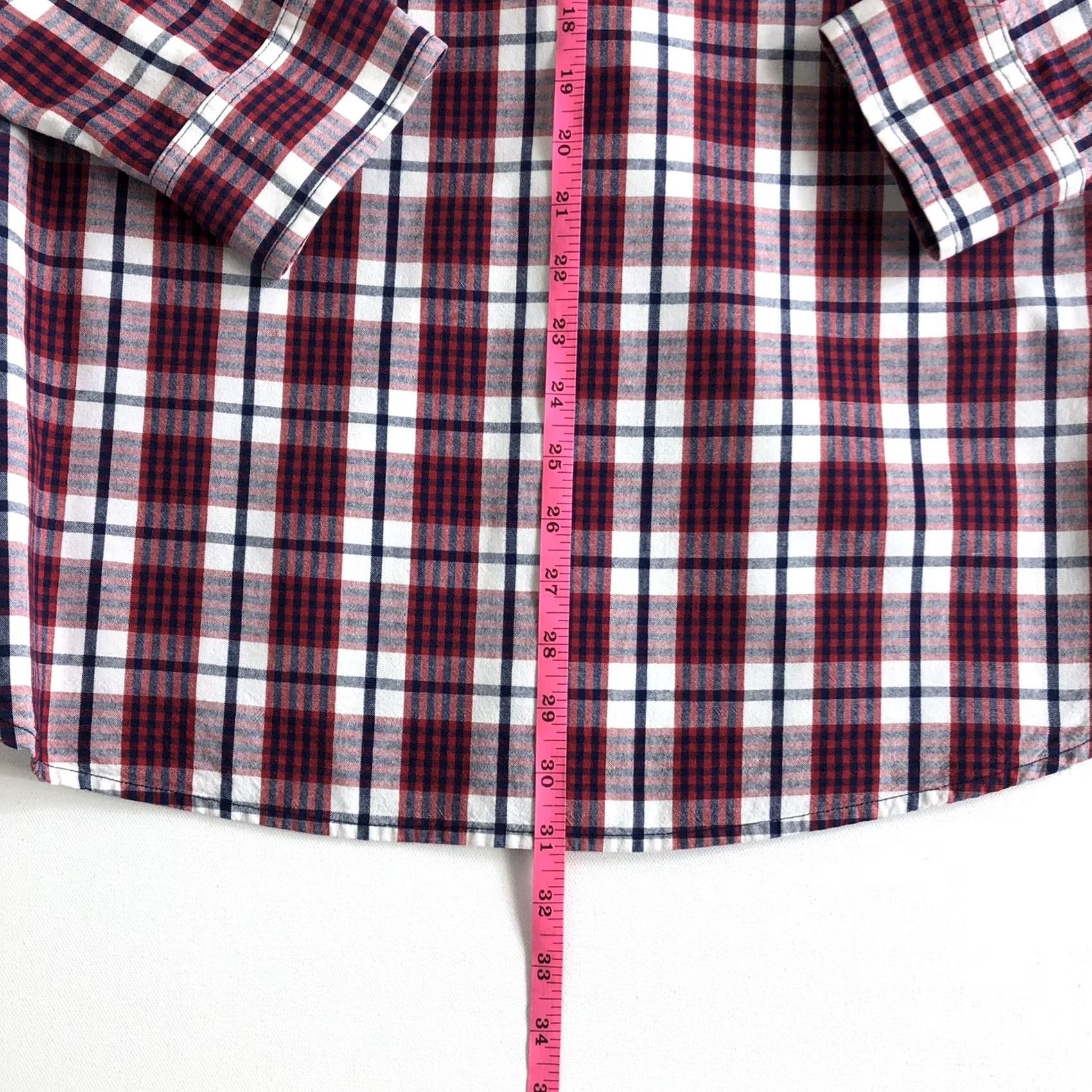 J.Crew J.CREW Button-Up Shirt Mens Medium Plaid Blue Red Long Sleeve Collar Casual Size US M / EU 48-50 / 2 - 5 Thumbnail