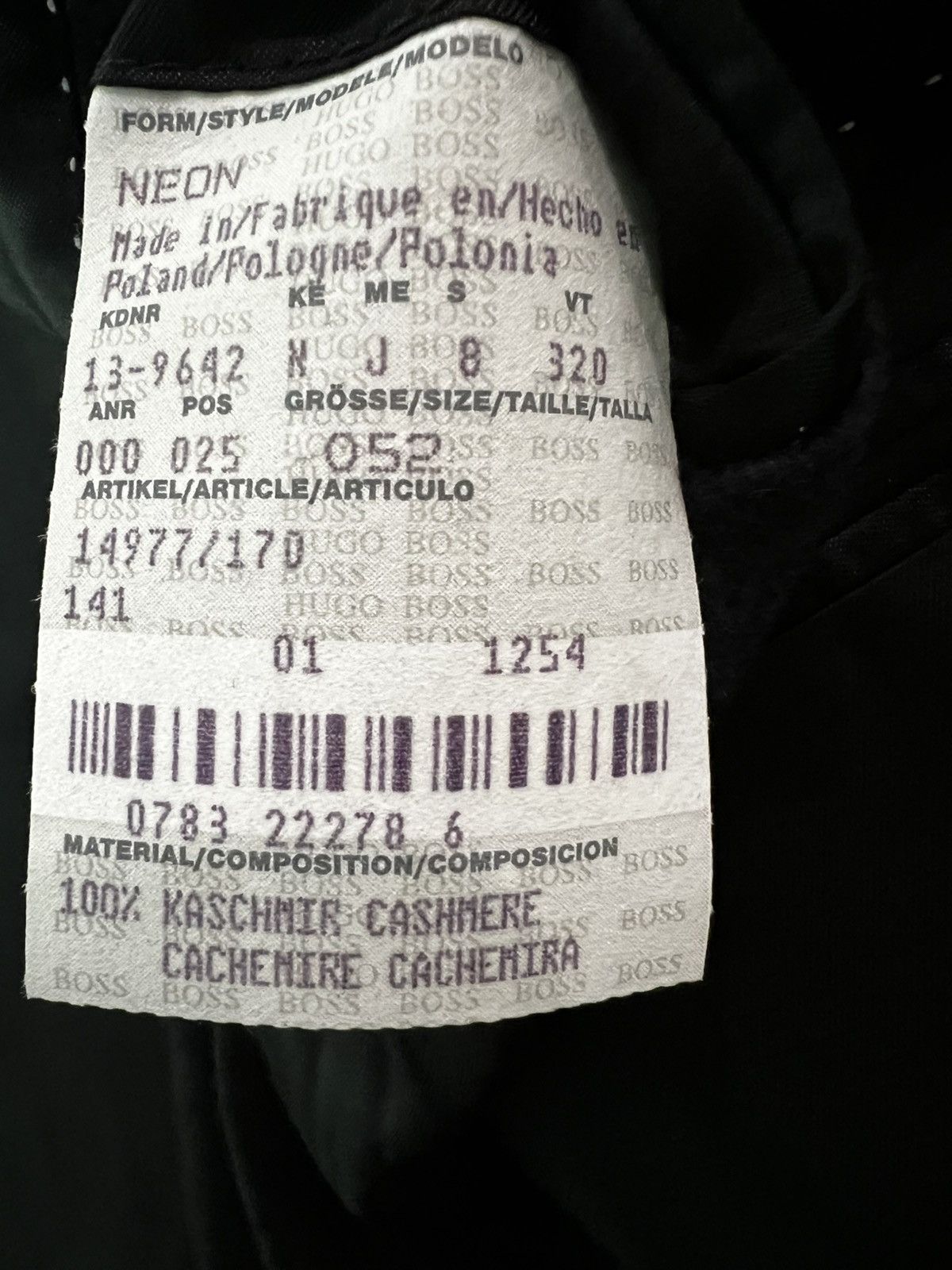 Hugo Boss $2000 Hugo Boss 100% Cashmere coat Size US L / EU 52-54 / 3 - 5 Thumbnail