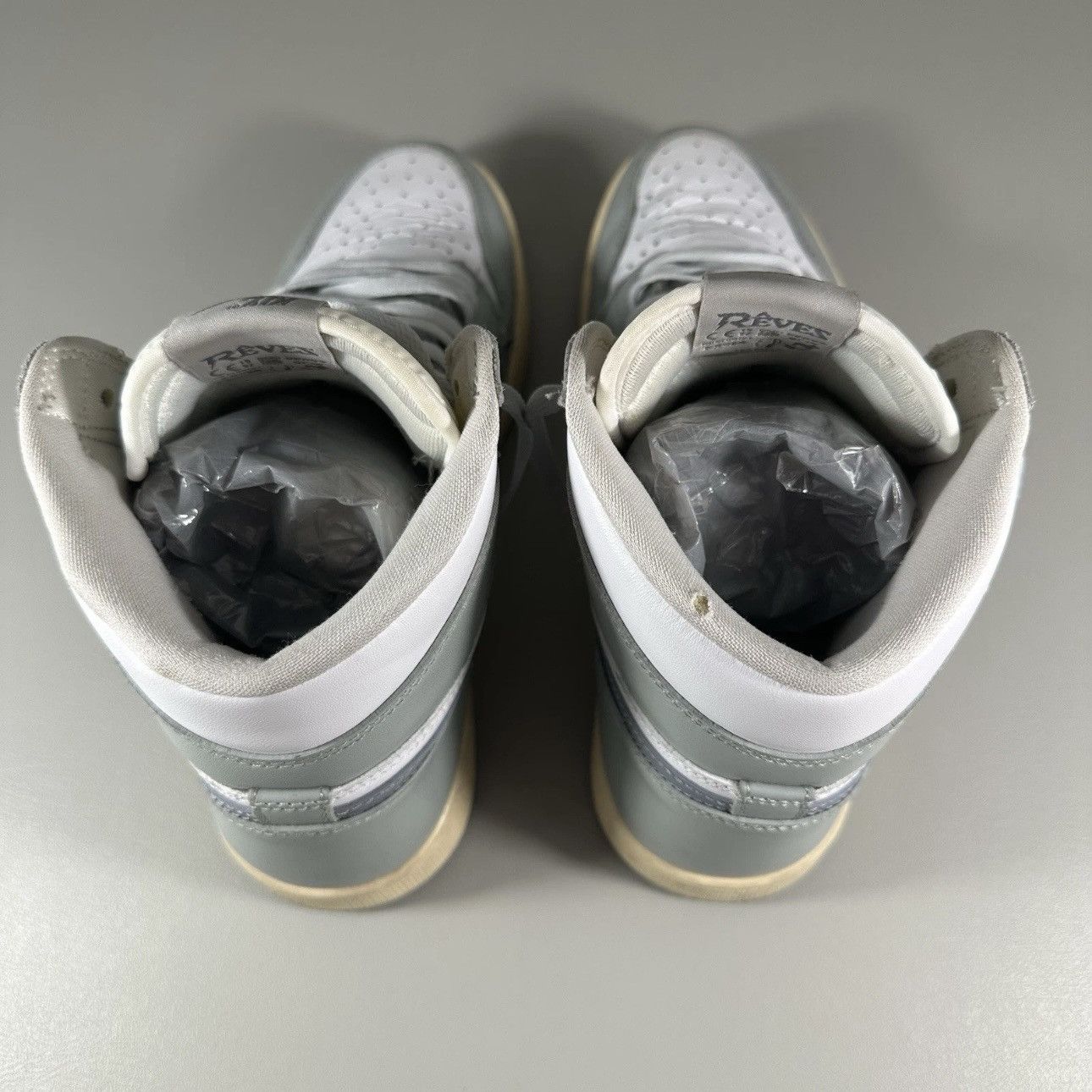 Reves Paris Rare Kool Kiy ‘85 Reves Paris Hi Cool Grey Sneakers Size US 10.5 / EU 43-44 - 10 Thumbnail