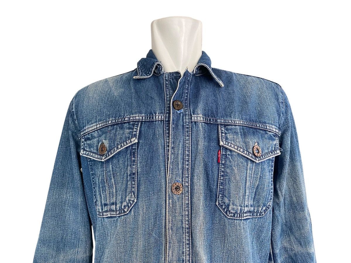 Big John Vintage BIG JOHN Chore Denim Button Size US M / EU 48-50 / 2 - 6 Thumbnail