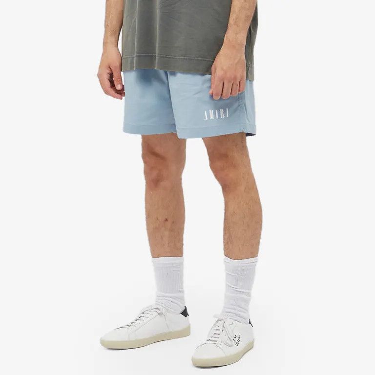 Amiri o1gr1nt1024 Core Logo Swimtrunk in Dusty Blue Size US 30 / EU 46 - 2 Thumbnail