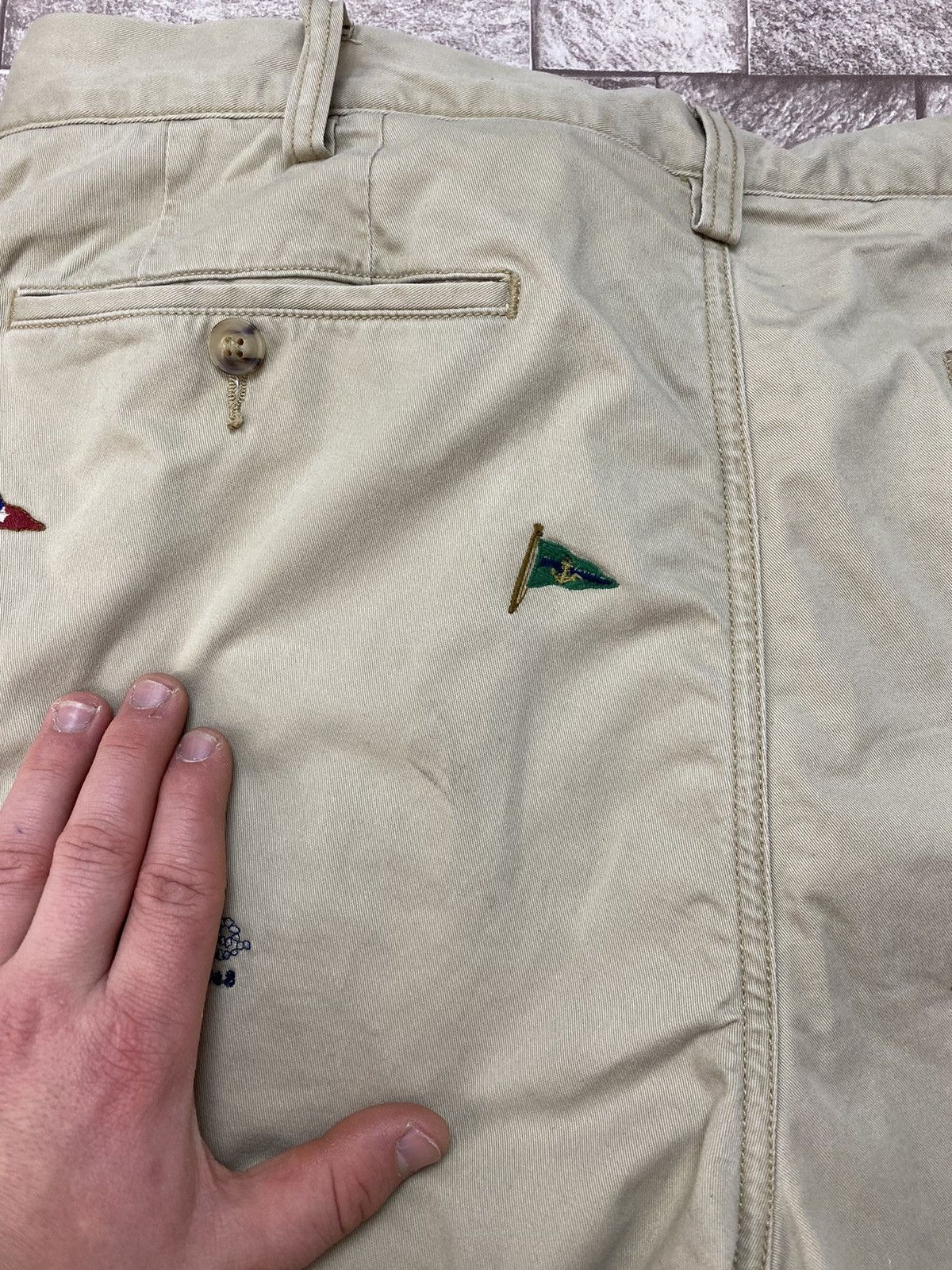 Polo Ralph Lauren × Vintage Polo Ralph Lauren Stretch Classic Fit The Polo Chino 36 Size US 36 / EU 52 - 12 Thumbnail