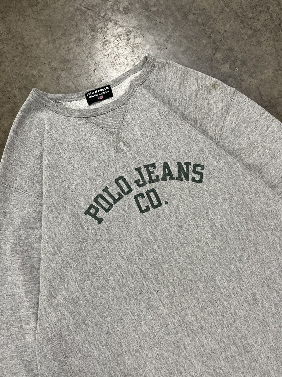 Polo Ralph Lauren Polo ralph lauren spell out vintage sweatshirt y2k faded Size US M / EU 48-50 / 2 - 4 Thumbnail