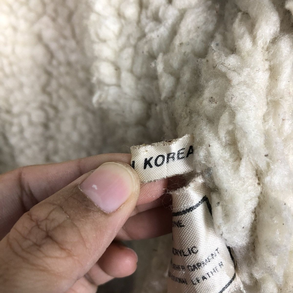 Japanese Brand VINTAGE BIKER LEATHER JACKET SHEARLING UNBRAND ISSEY MIYAKE Size US M / EU 48-50 / 2 - 22 Thumbnail