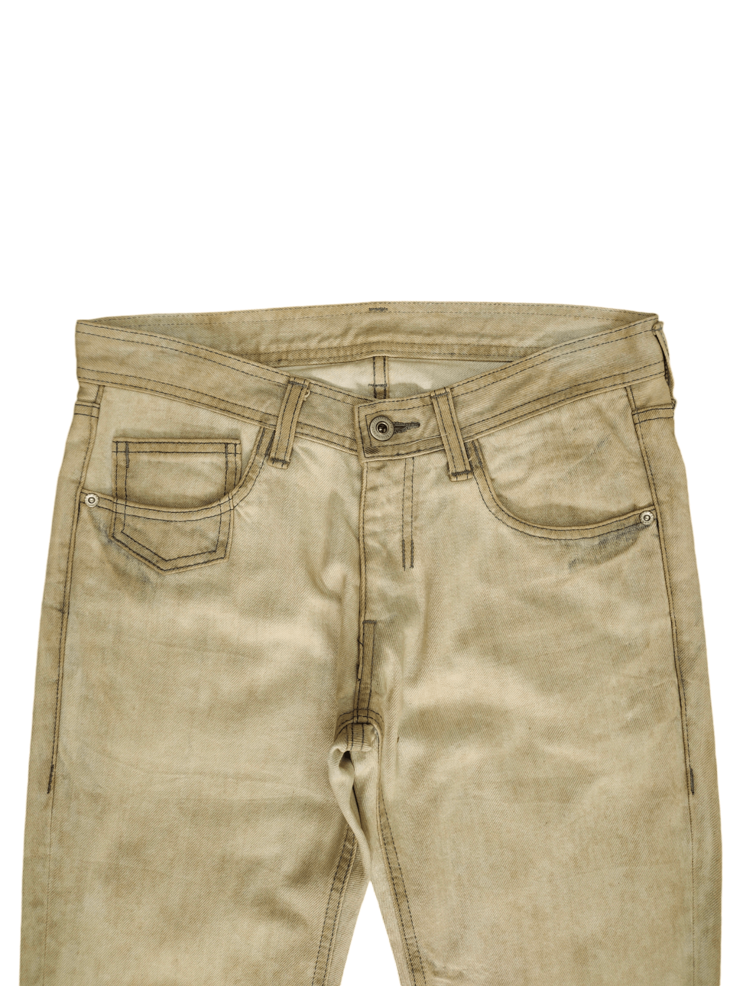 Neil Barrett Black Barrett By Neil Barrett Rusty Wash Denim Jeans Size US 30 / EU 46 - 2 Thumbnail